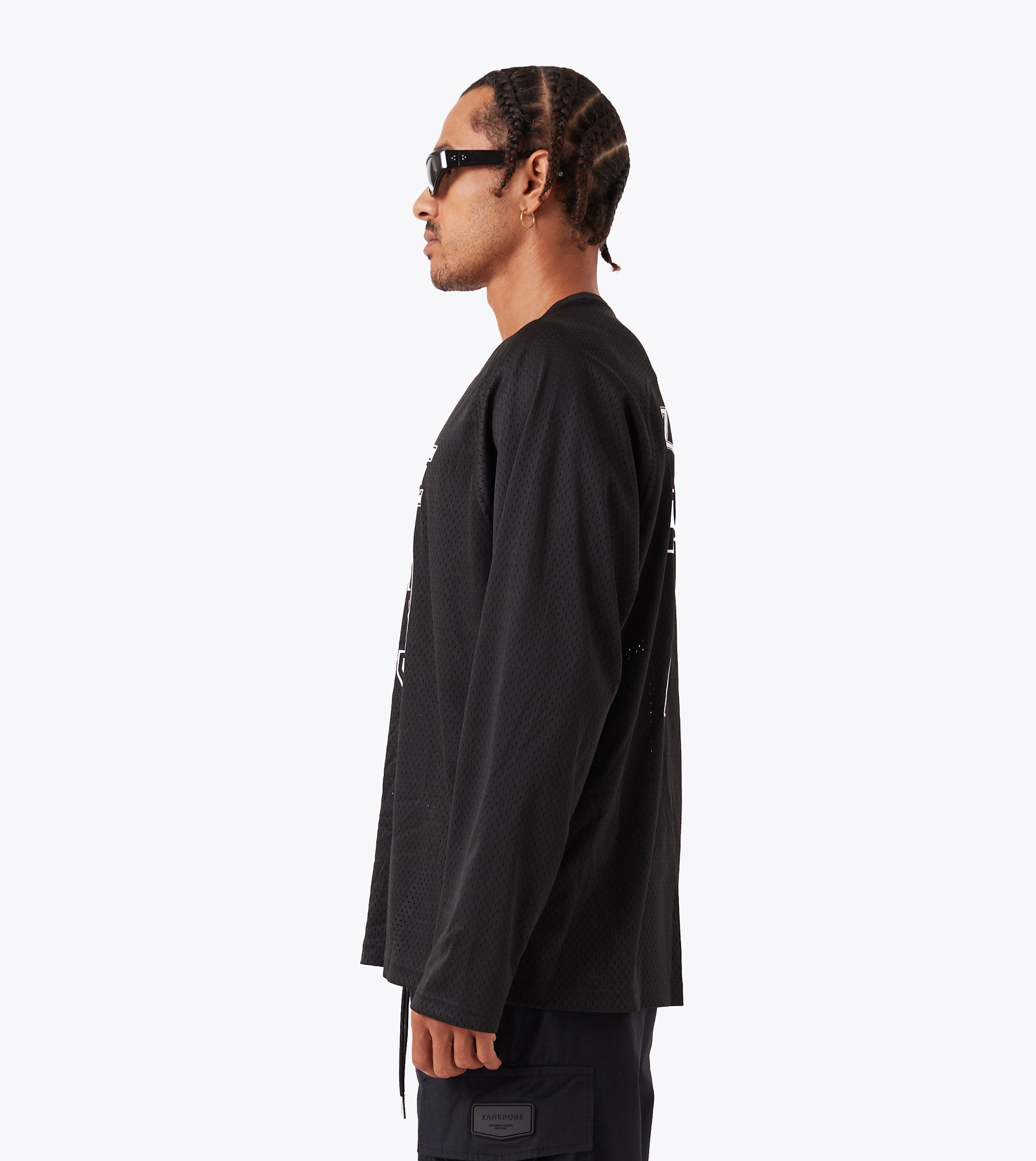 73 Hockey Jersey Black