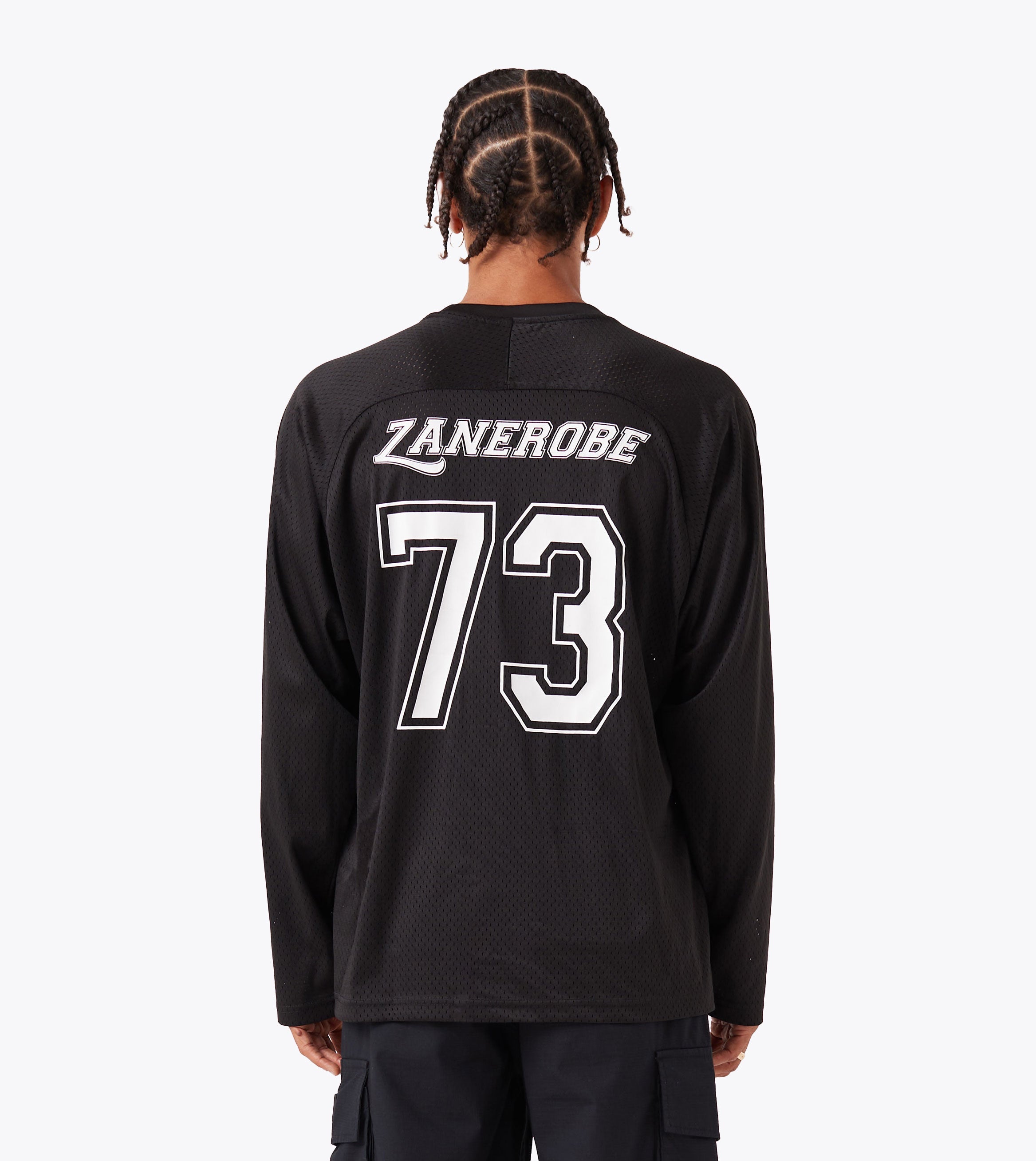 73 Hockey Jersey Black