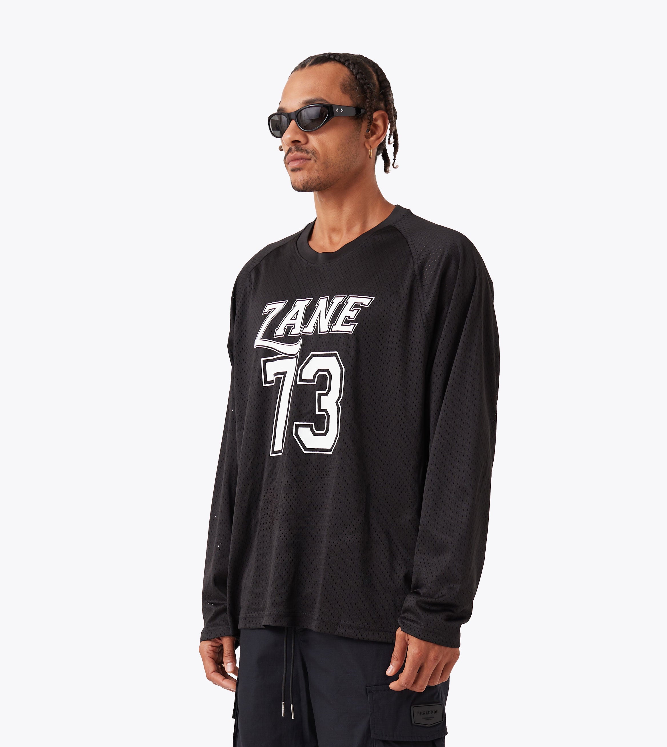 73 Hockey Jersey Black