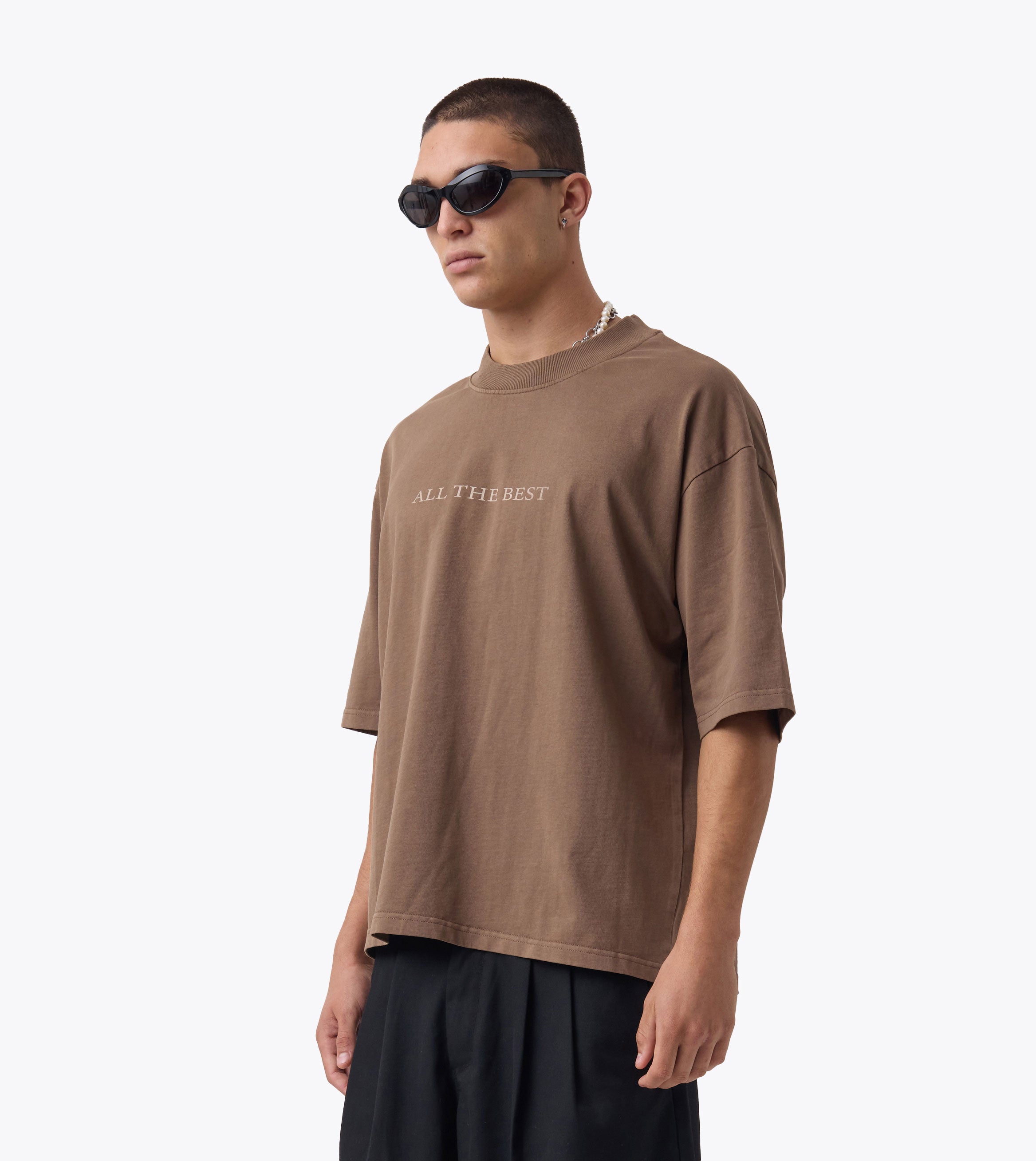 All The Best Flow Tee GD Choc