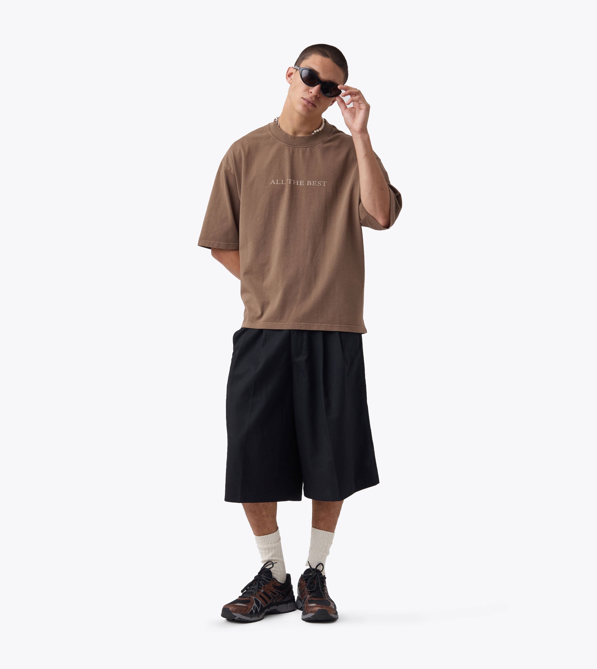 All The Best Flow Tee GD Choc