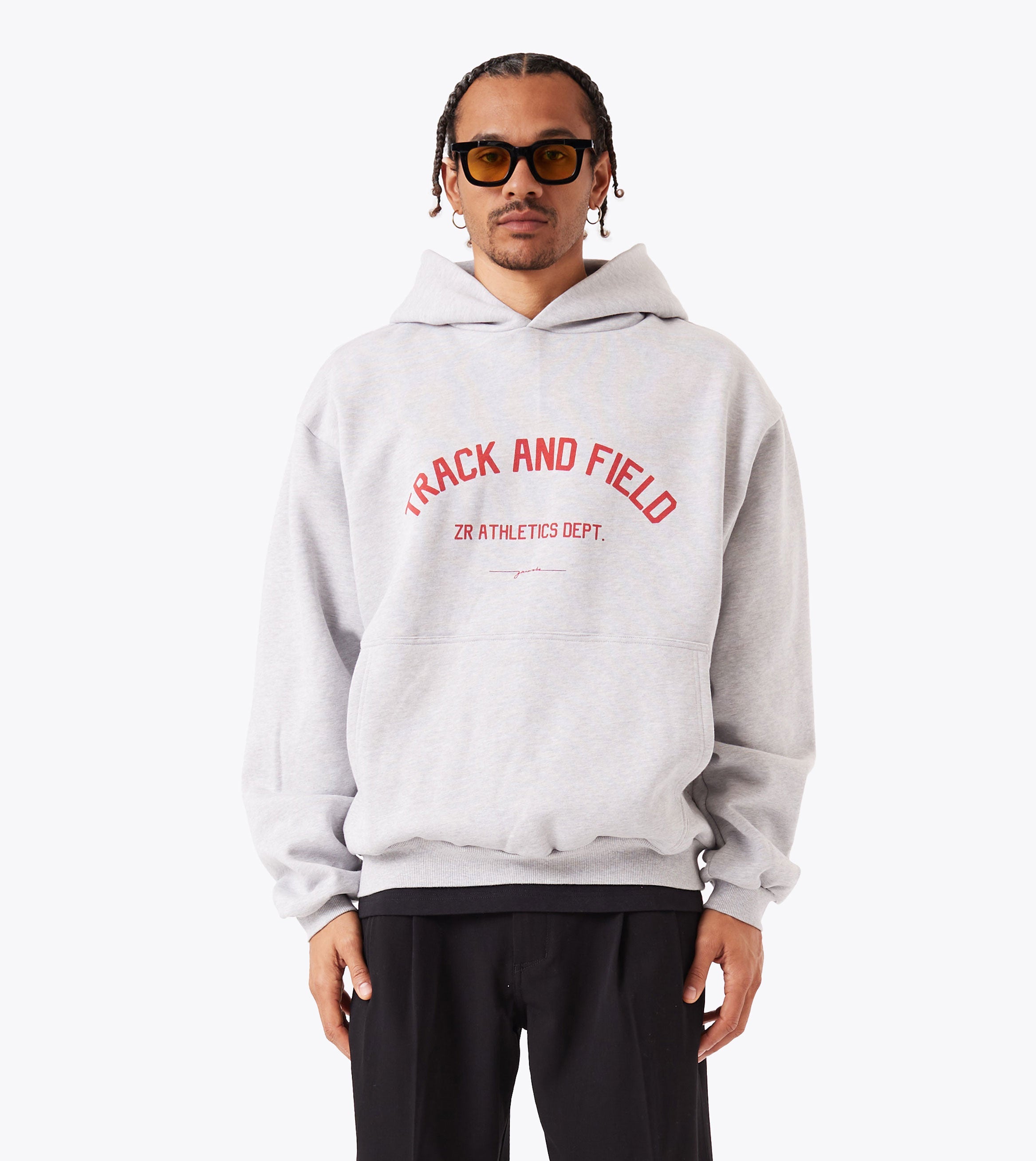 Ath. Box Hood Grey Marle