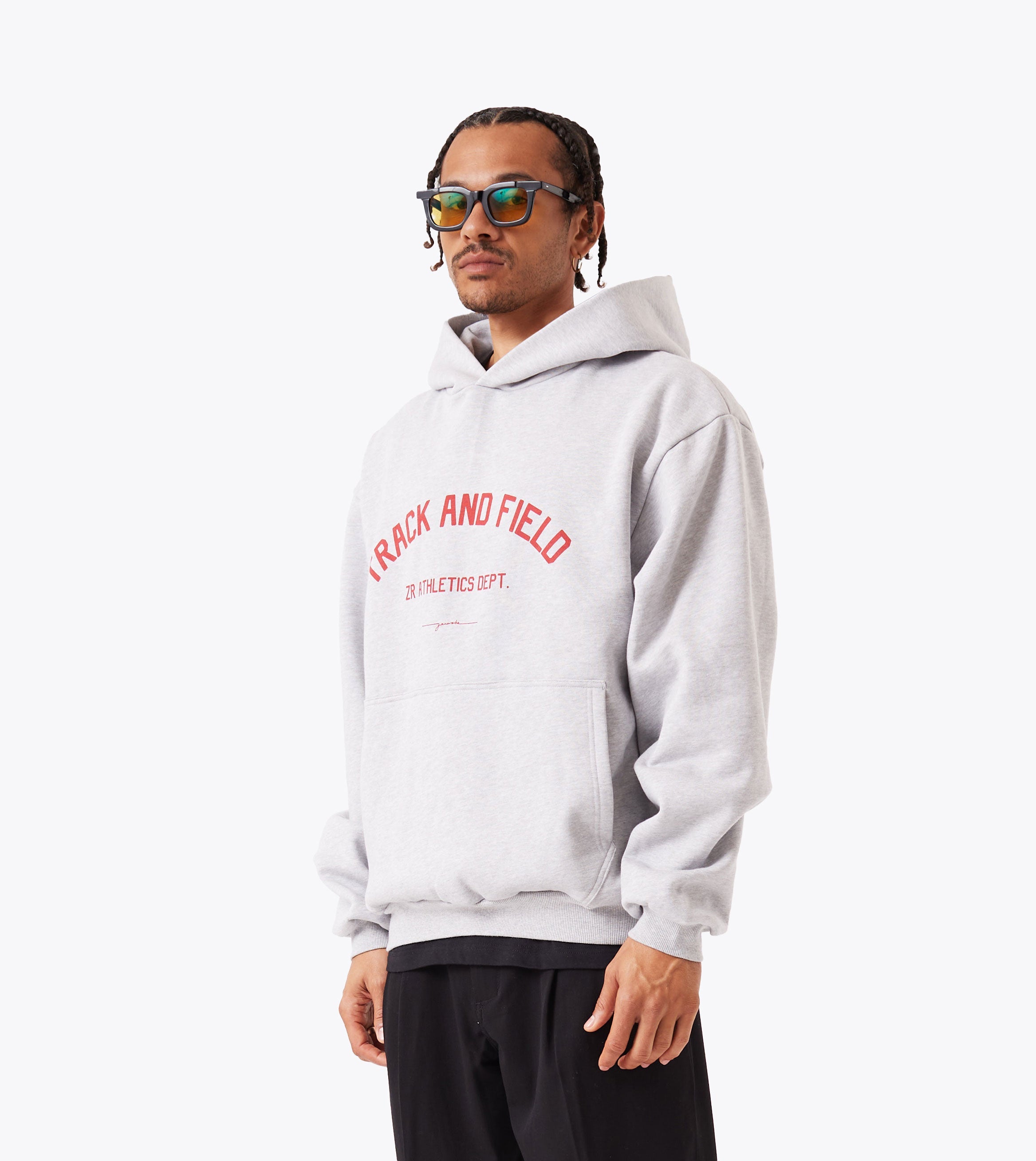 Ath. Box Hood Grey Marle