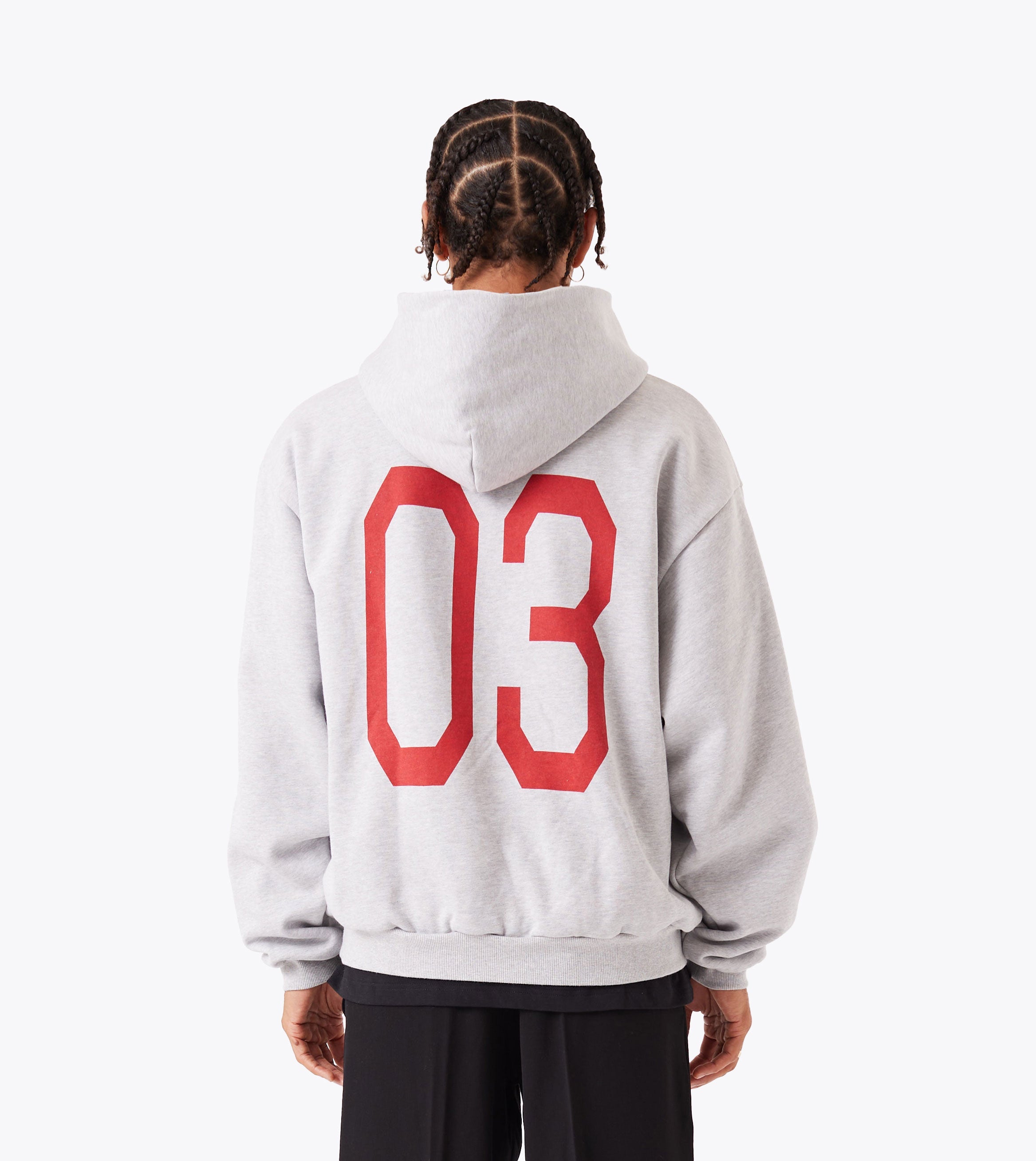 Ath. Box Hood Grey Marle