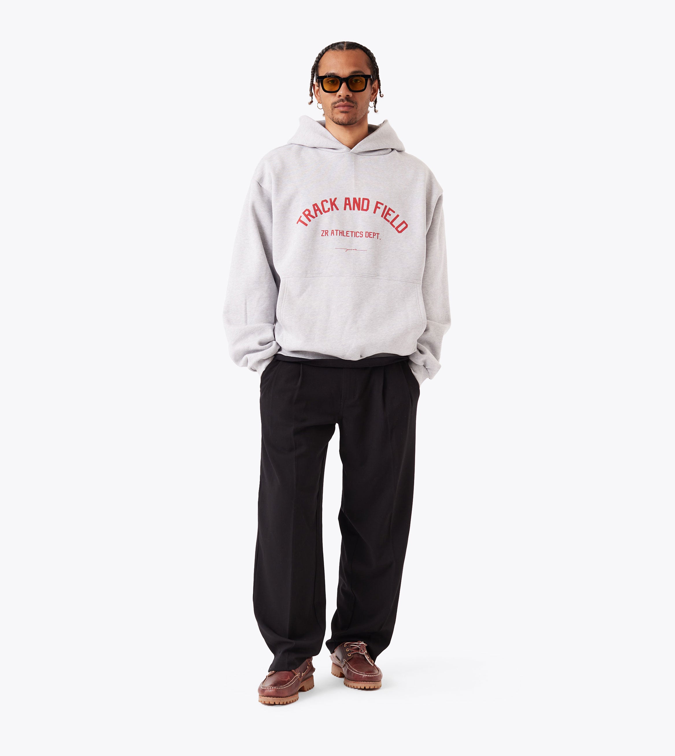 Ath. Box Hood Grey Marle