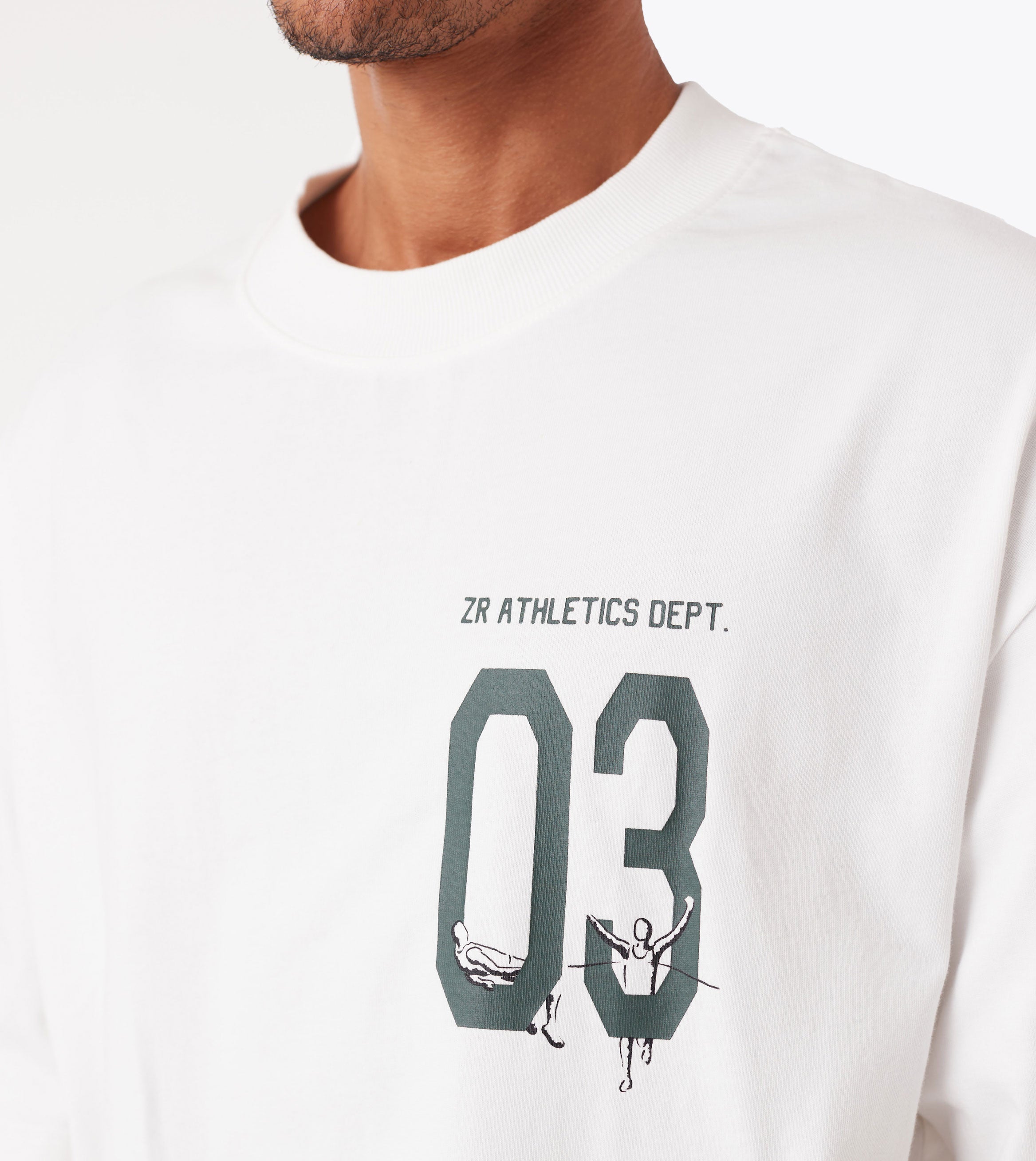 Ath. Dept. Flow Tee Vintage White