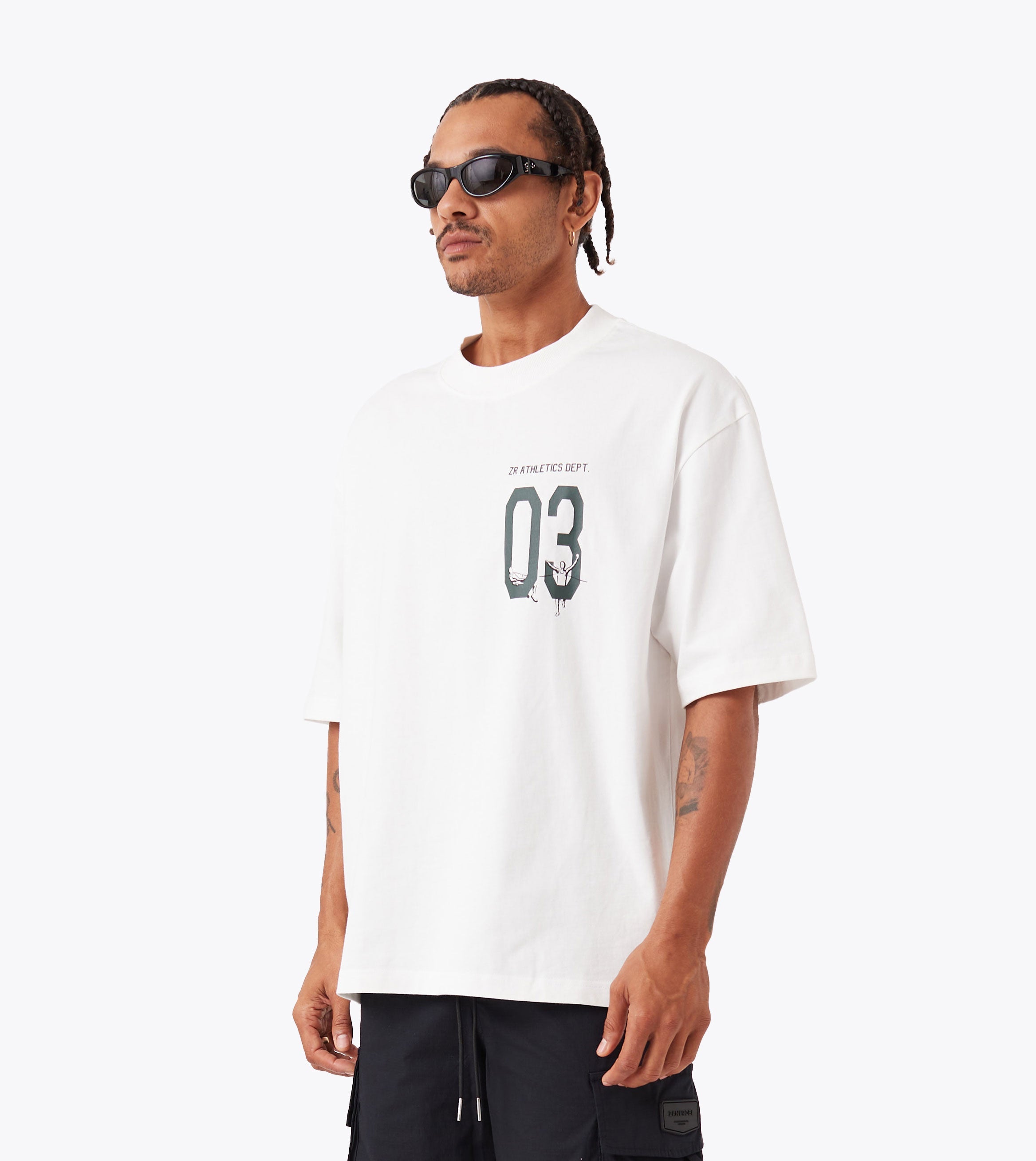 Ath. Dept. Flow Tee Vintage White