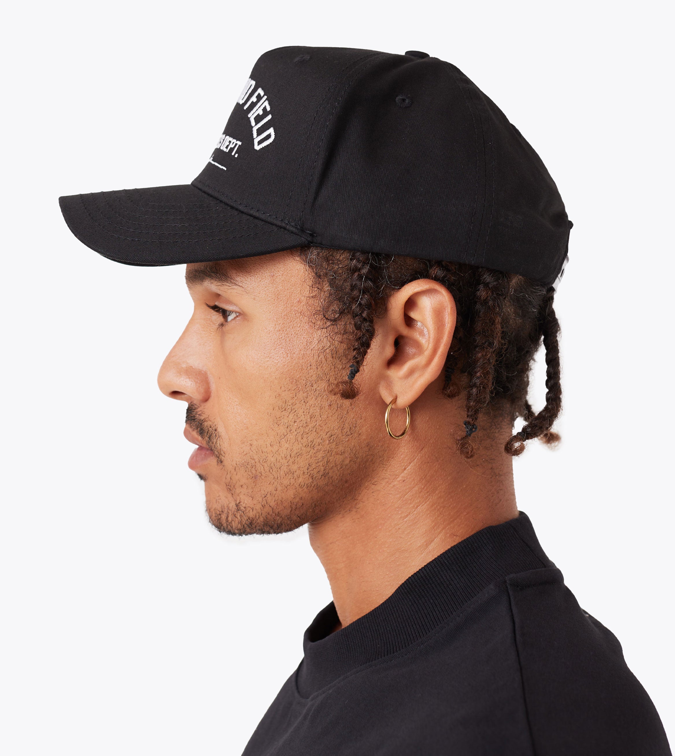 Ath. Snapback Black