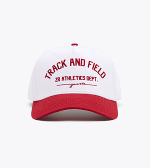 Ath. Snapback Vintage White/Cherry