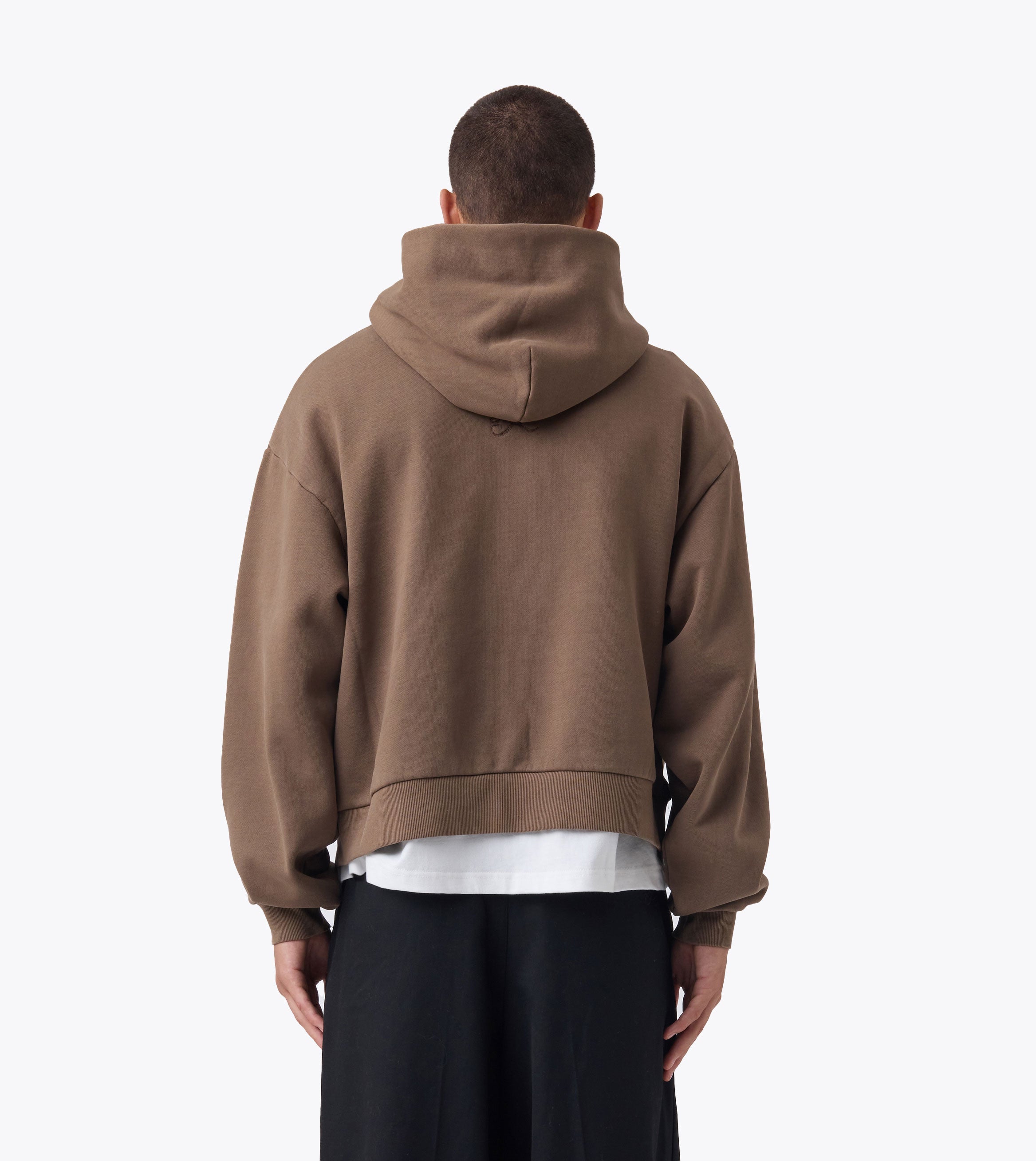 Box Crop Hood GD Choc