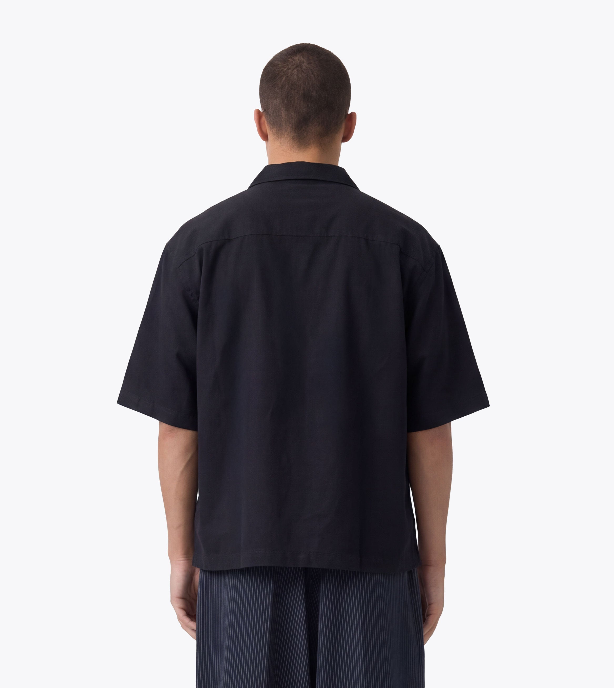 Box Crop Shirt Black - Coming Soon