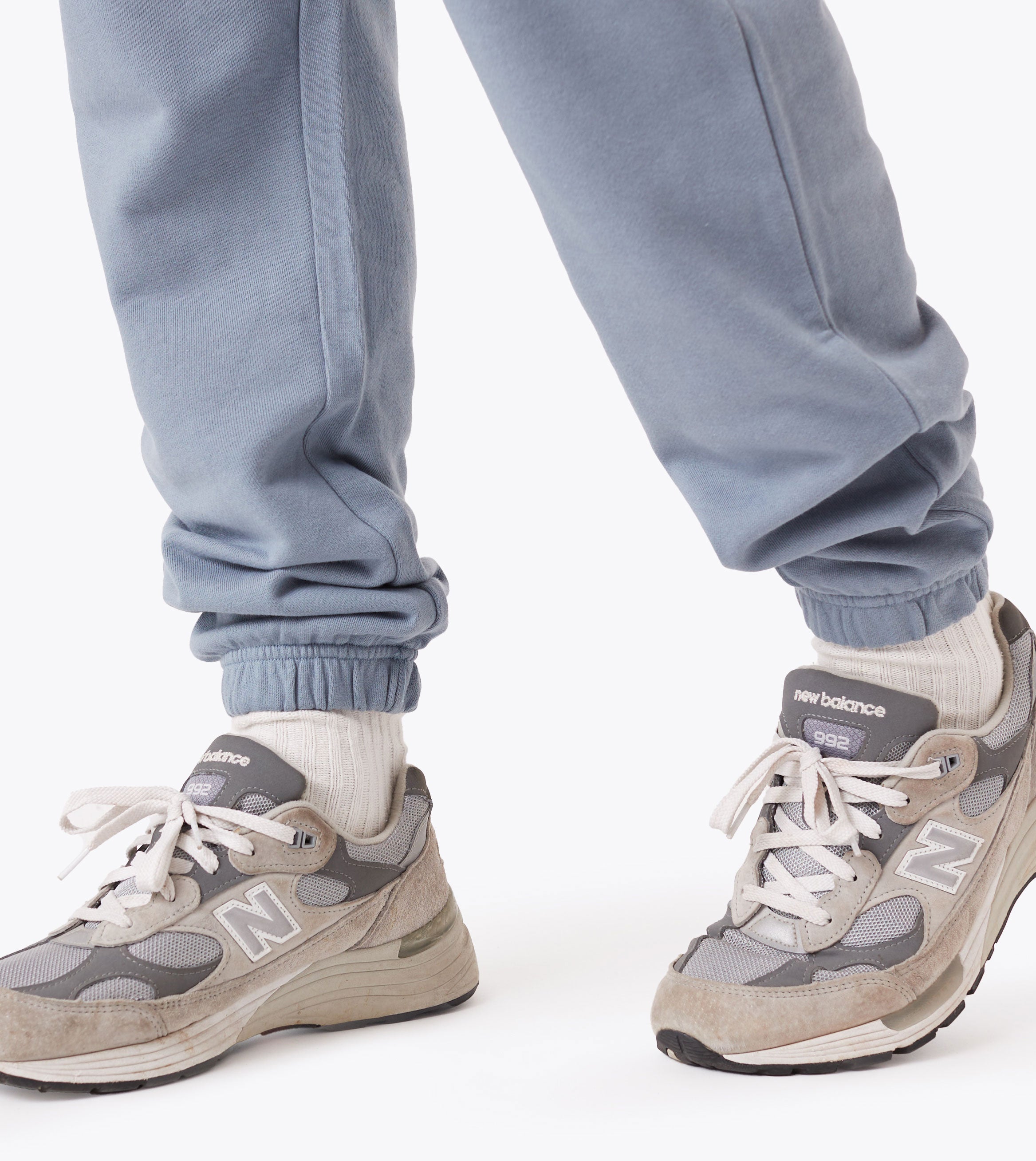 Box Fleece Jogger Steel