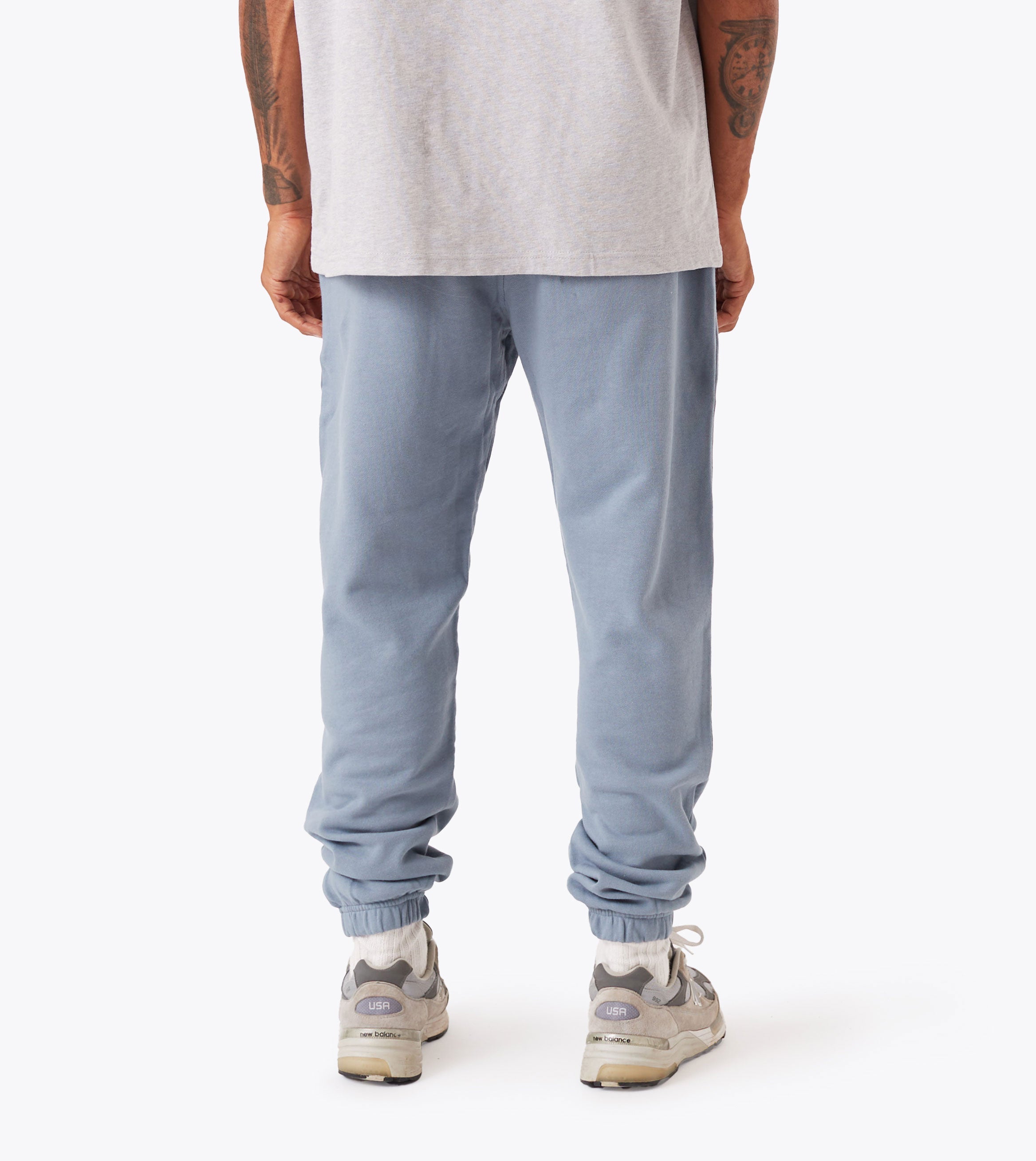 Box Fleece Jogger Steel