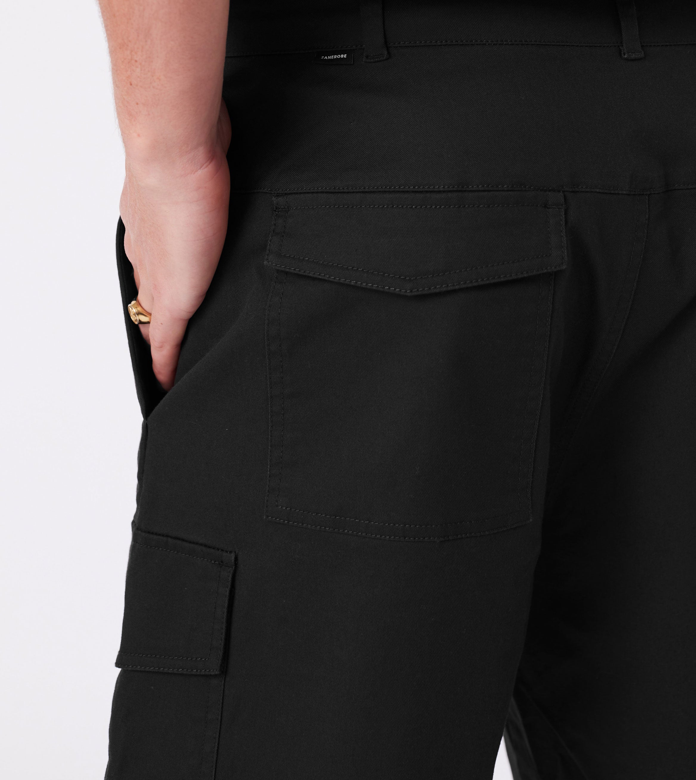 Box ++ Cargo Short Black