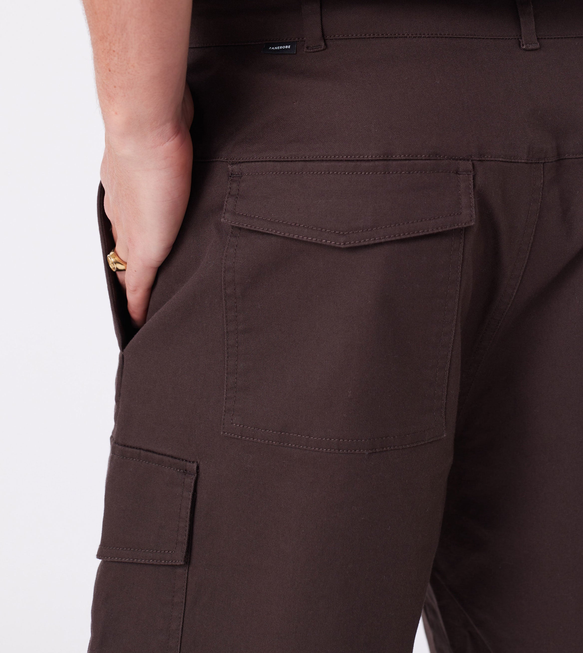 Box ++ Cargo Short Dk Choc