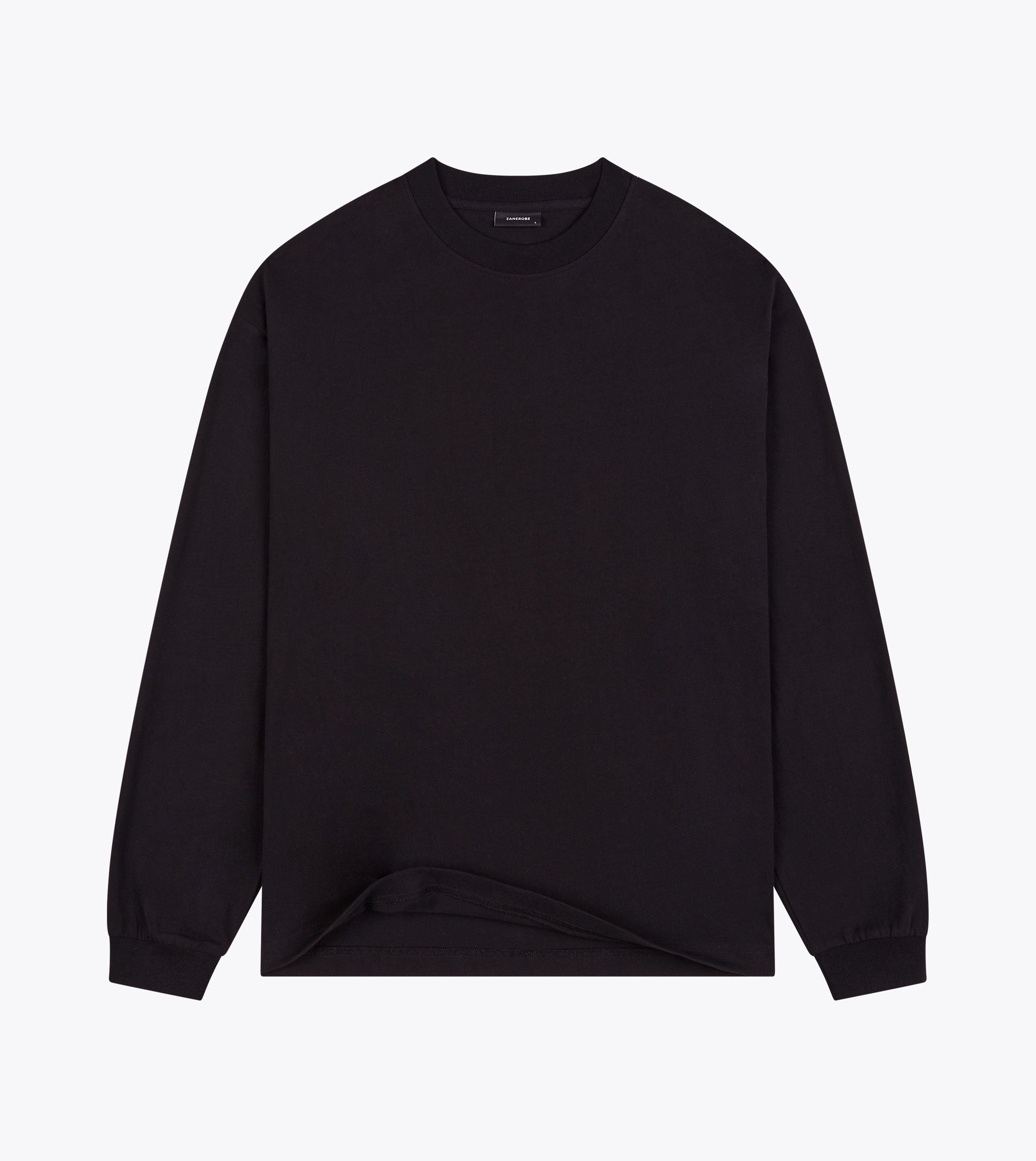 Box ++ LS Tee Black