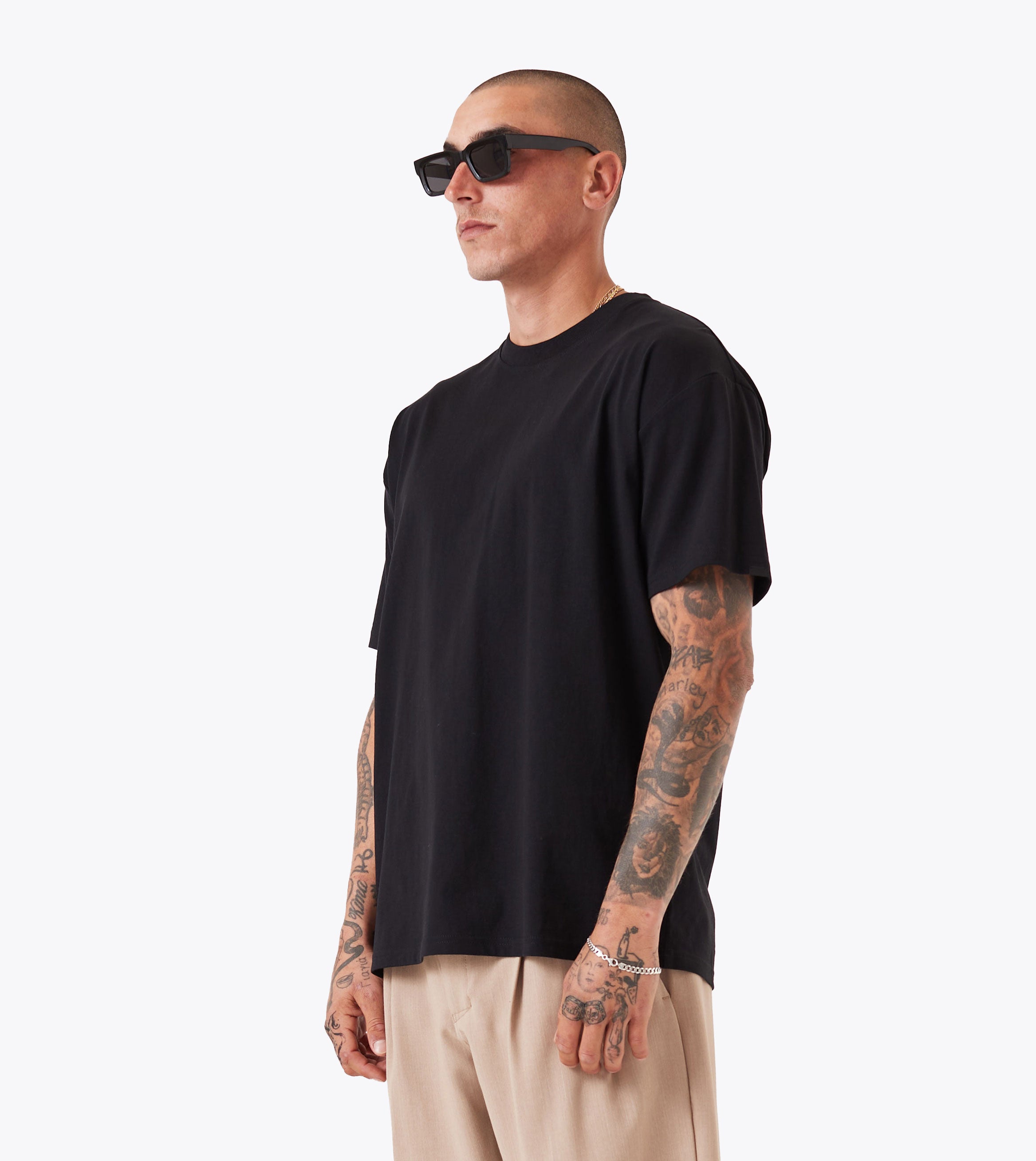 Box Tee Black