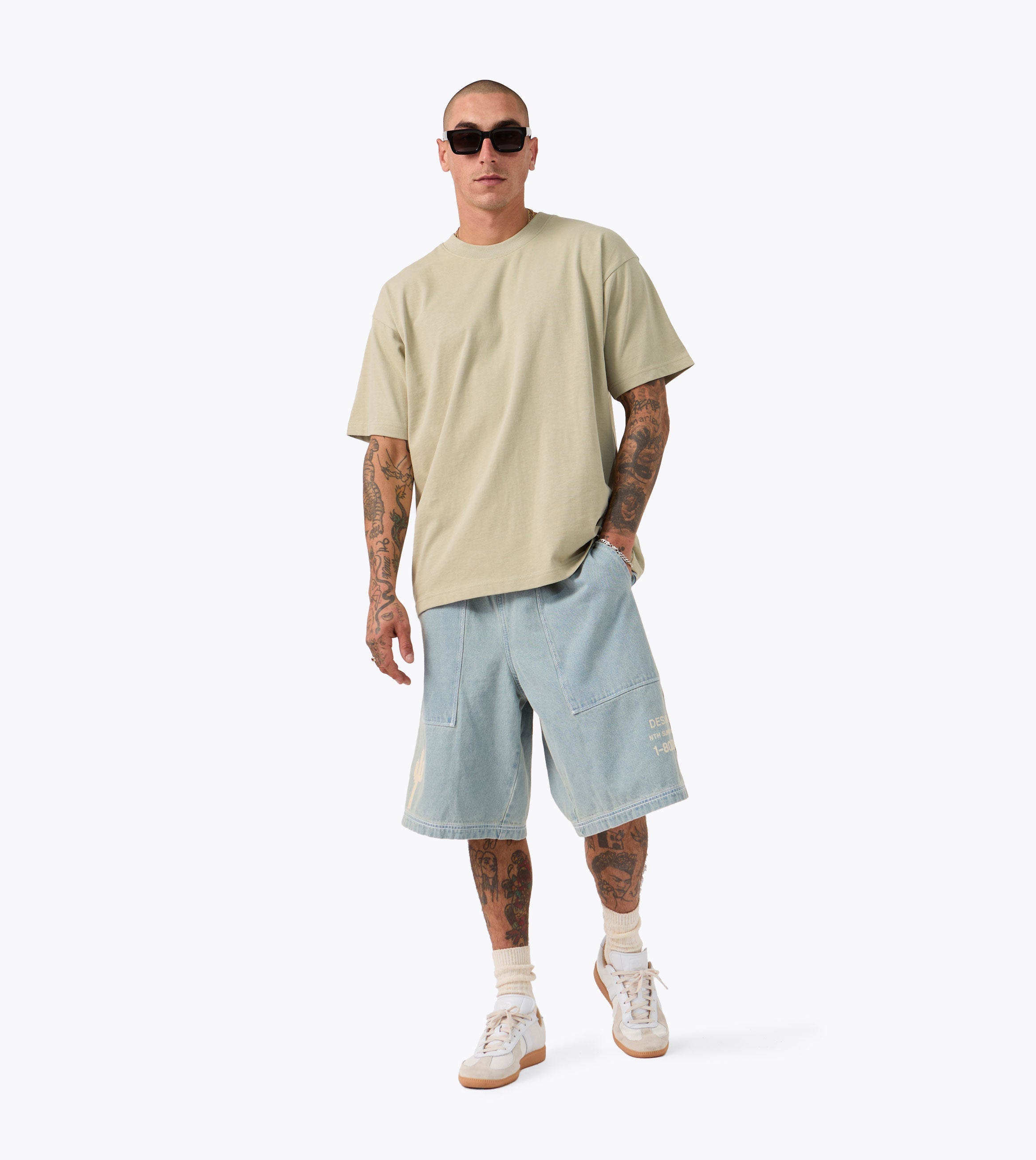Box Tee Sage