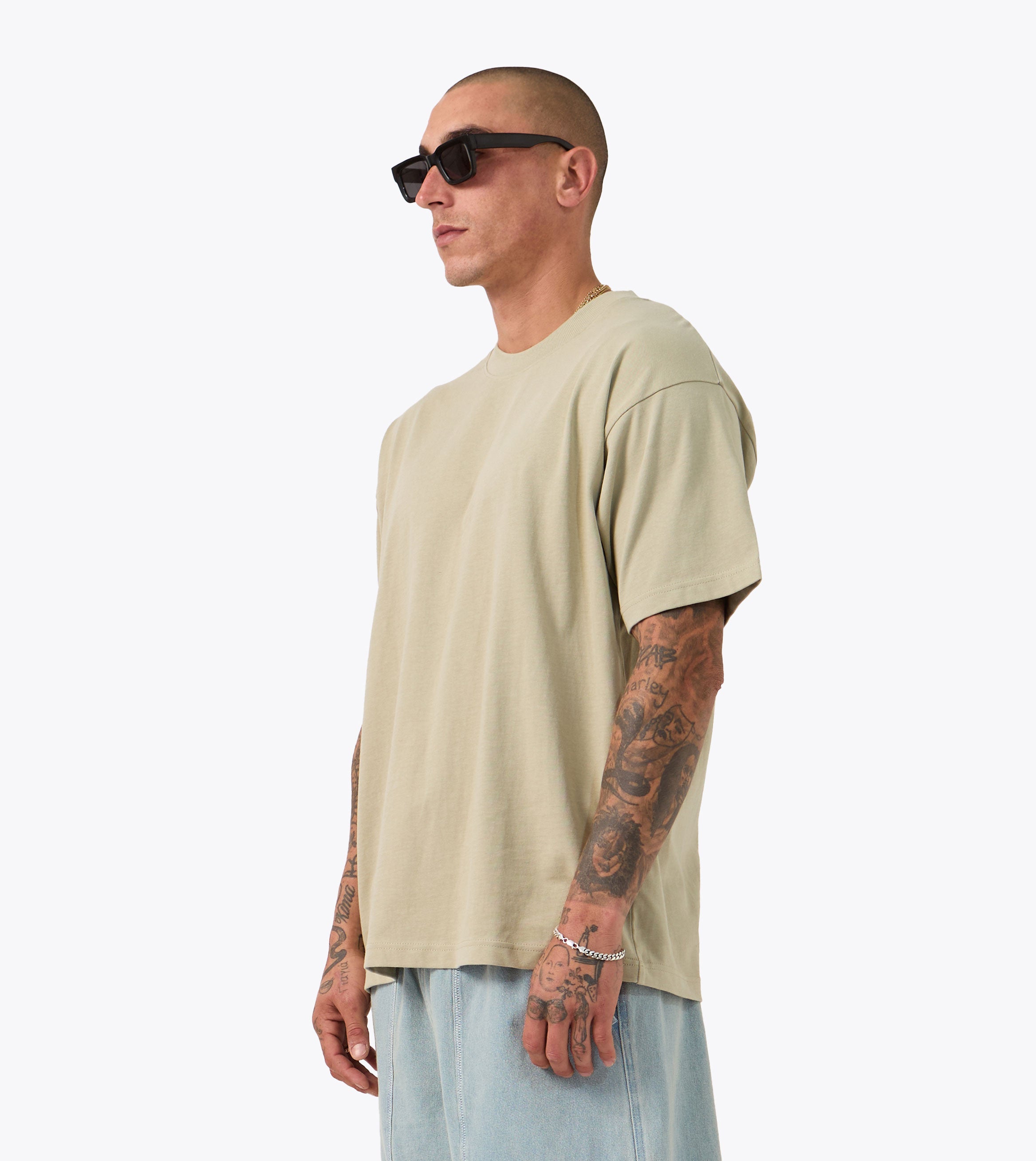 Box Tee Sage