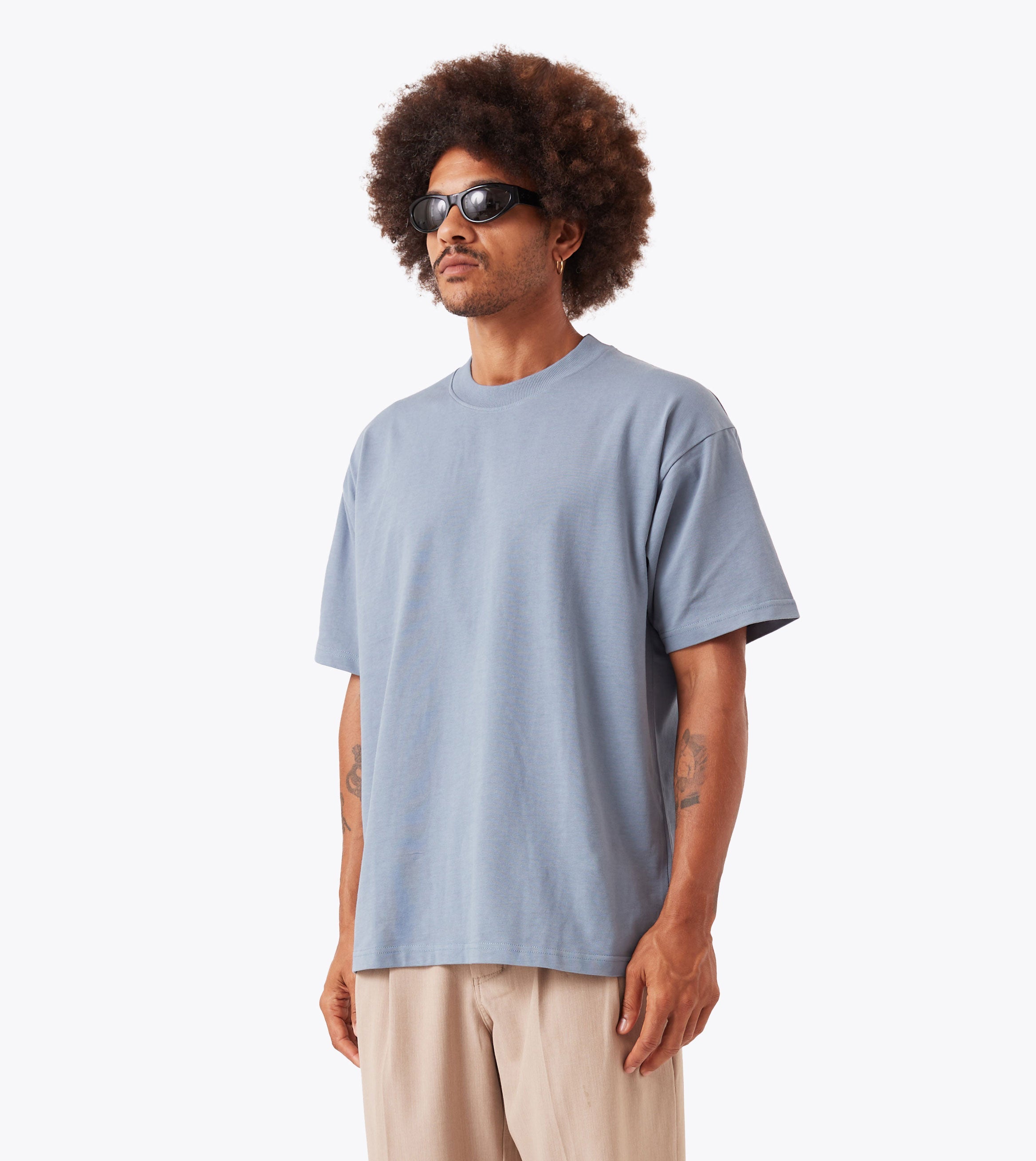 Box Tee Steel