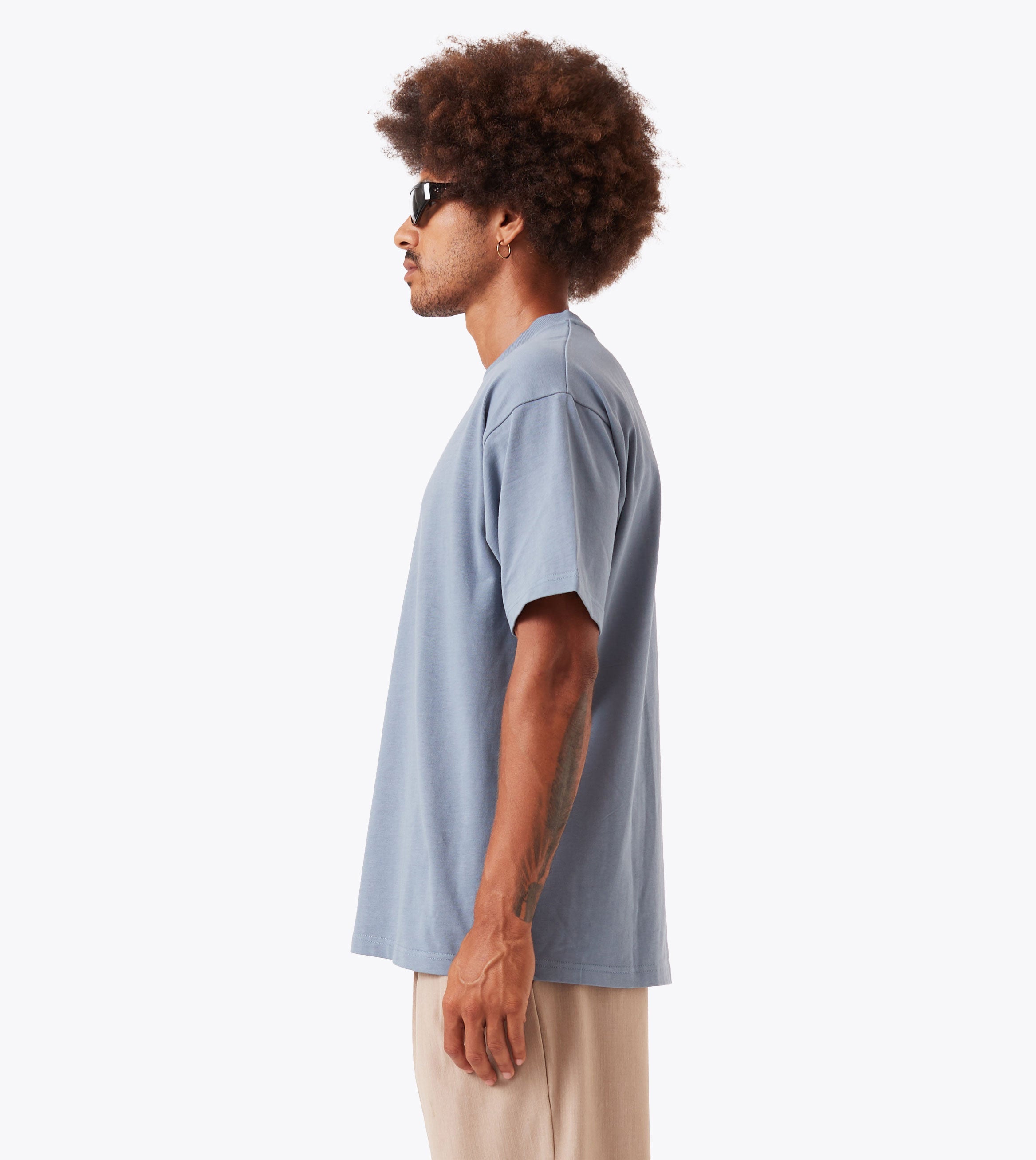 Box Tee Steel