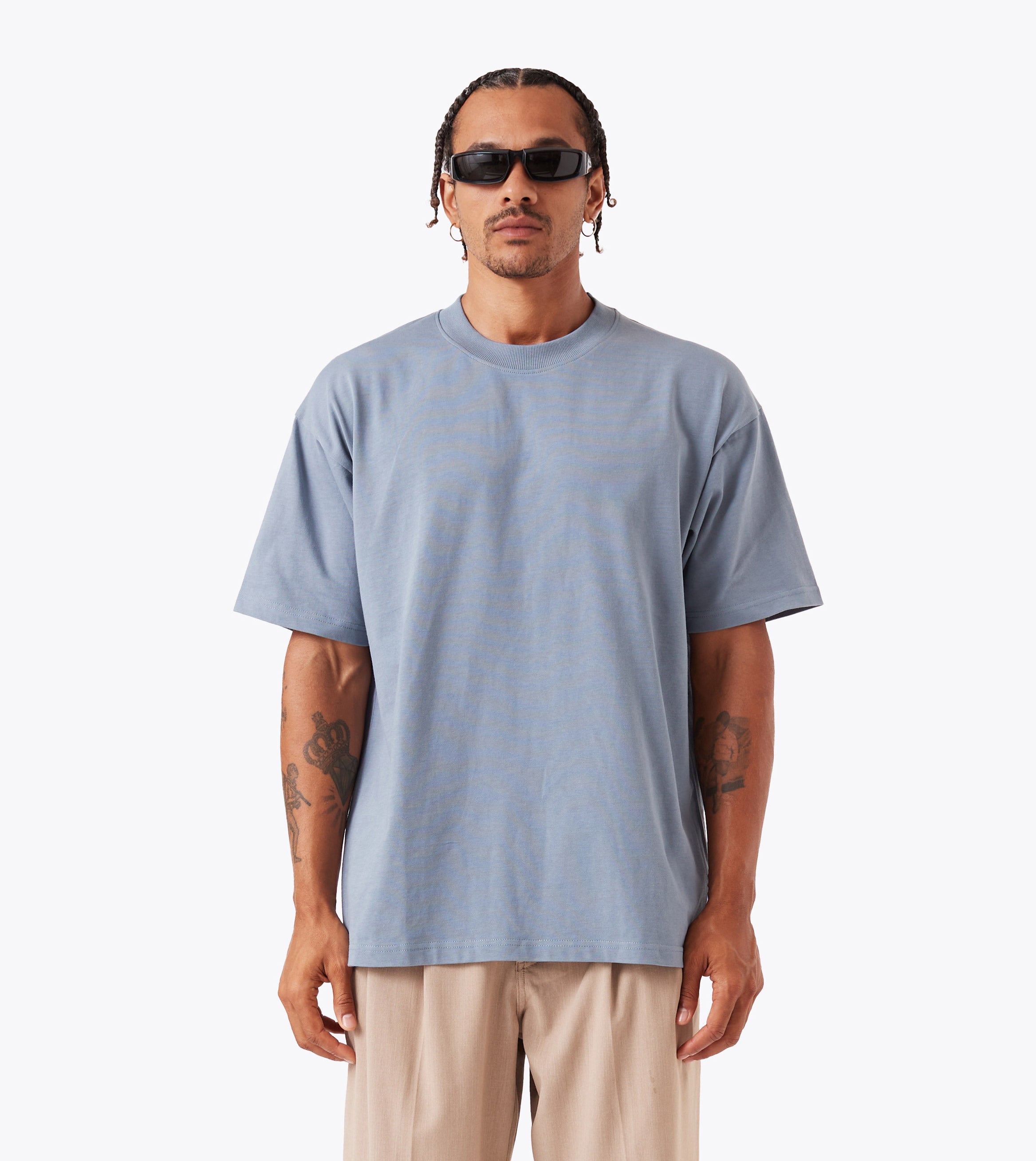 Box Tee Steel