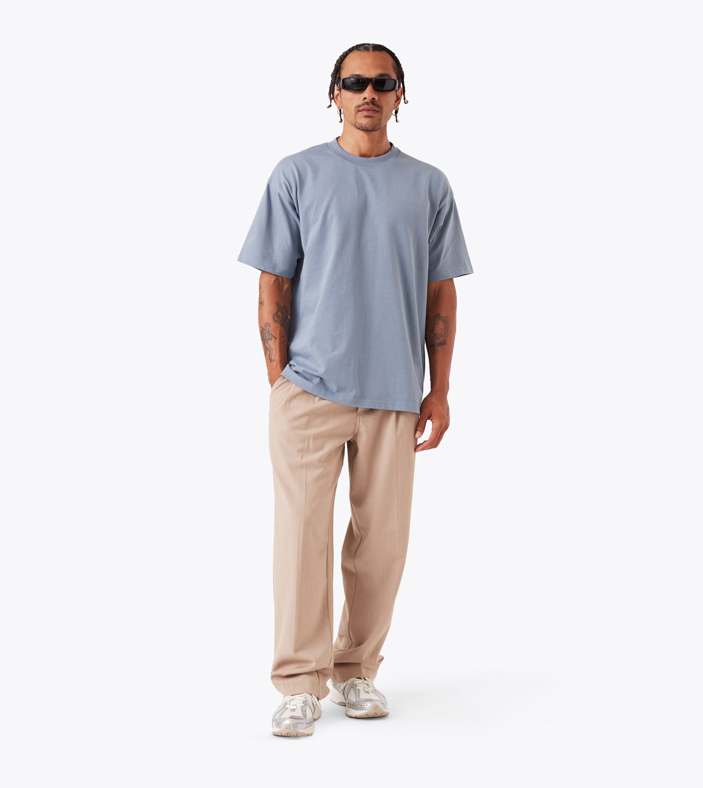 Box Tee Steel
