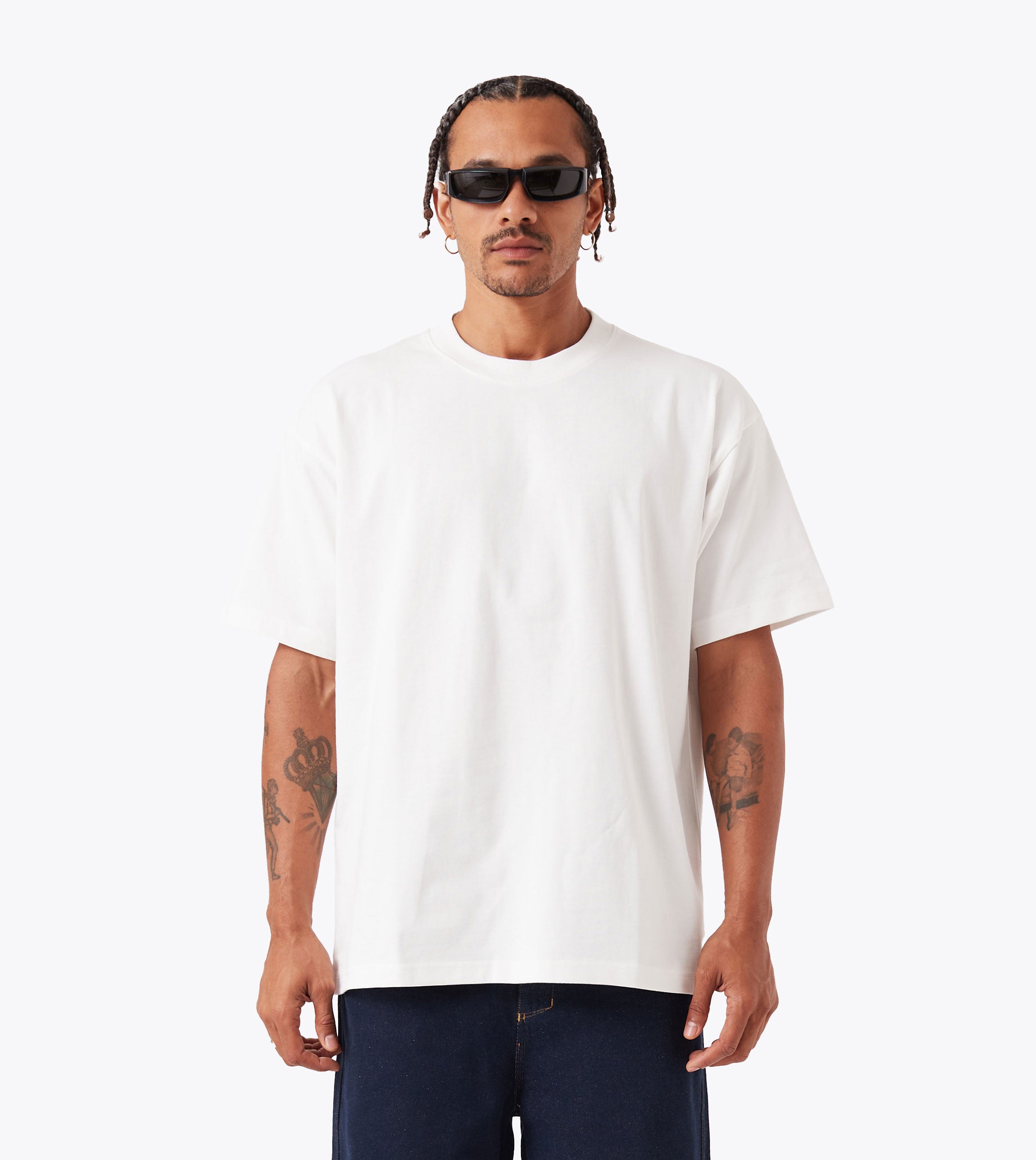 Box Tee Vintage White