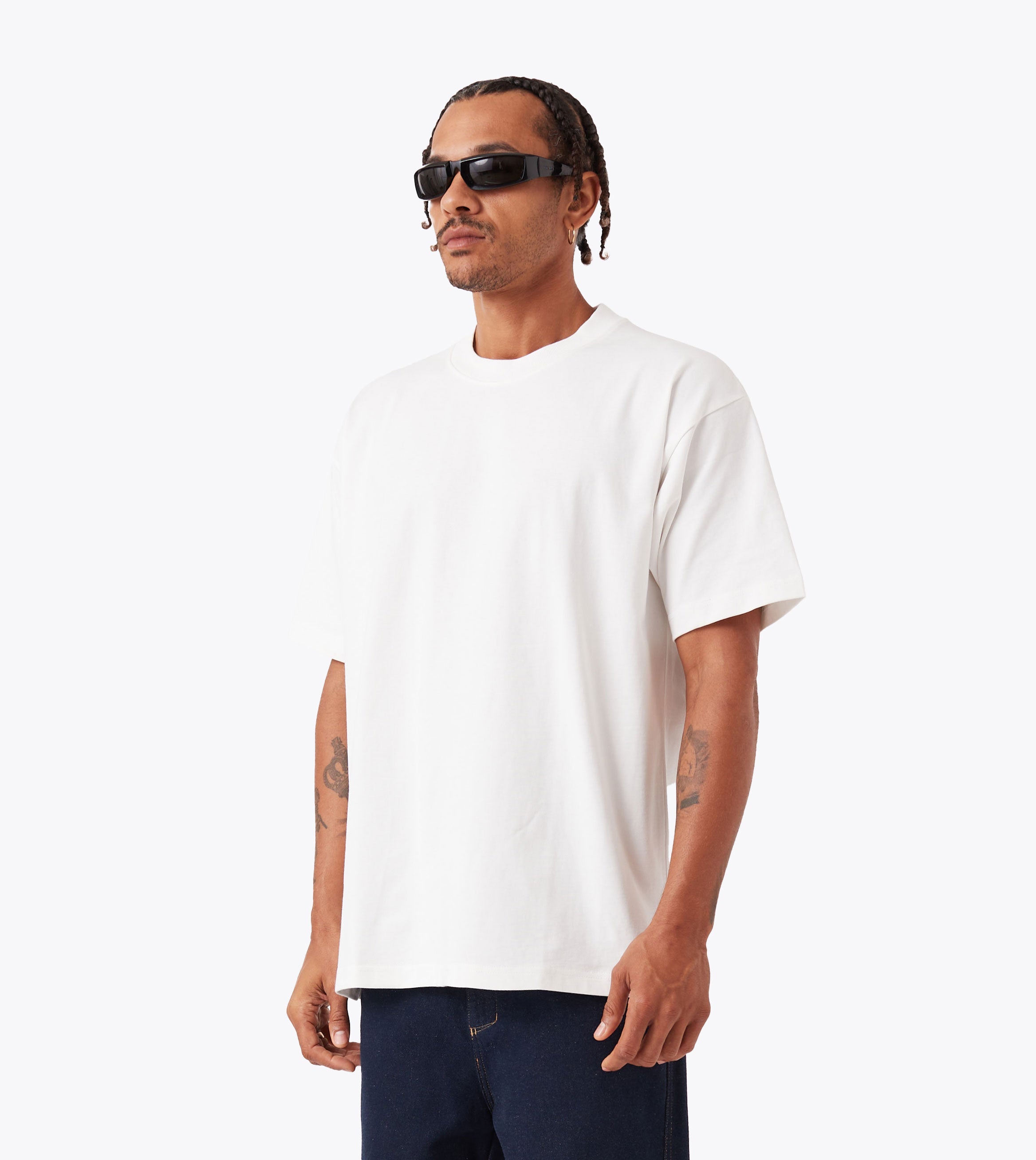 Box Tee Vintage White