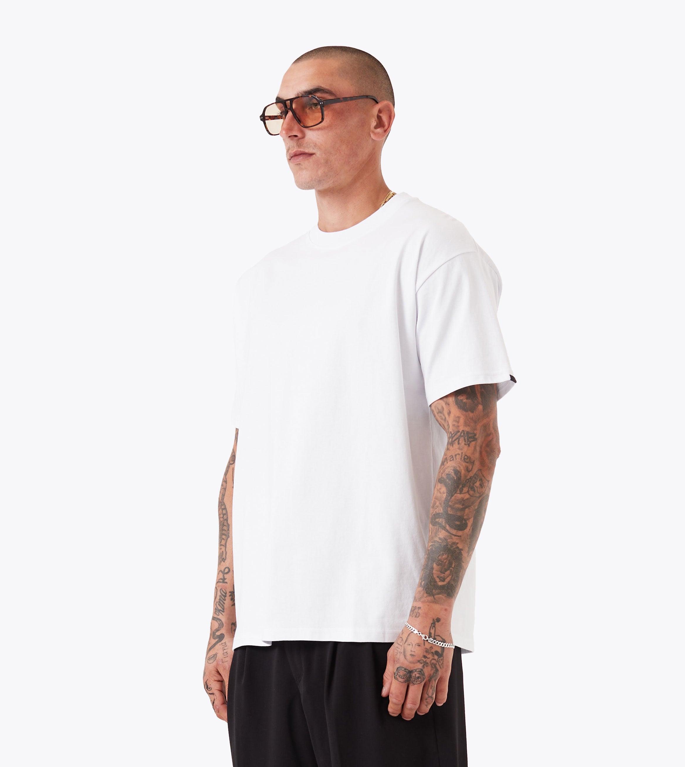 Box Tee White