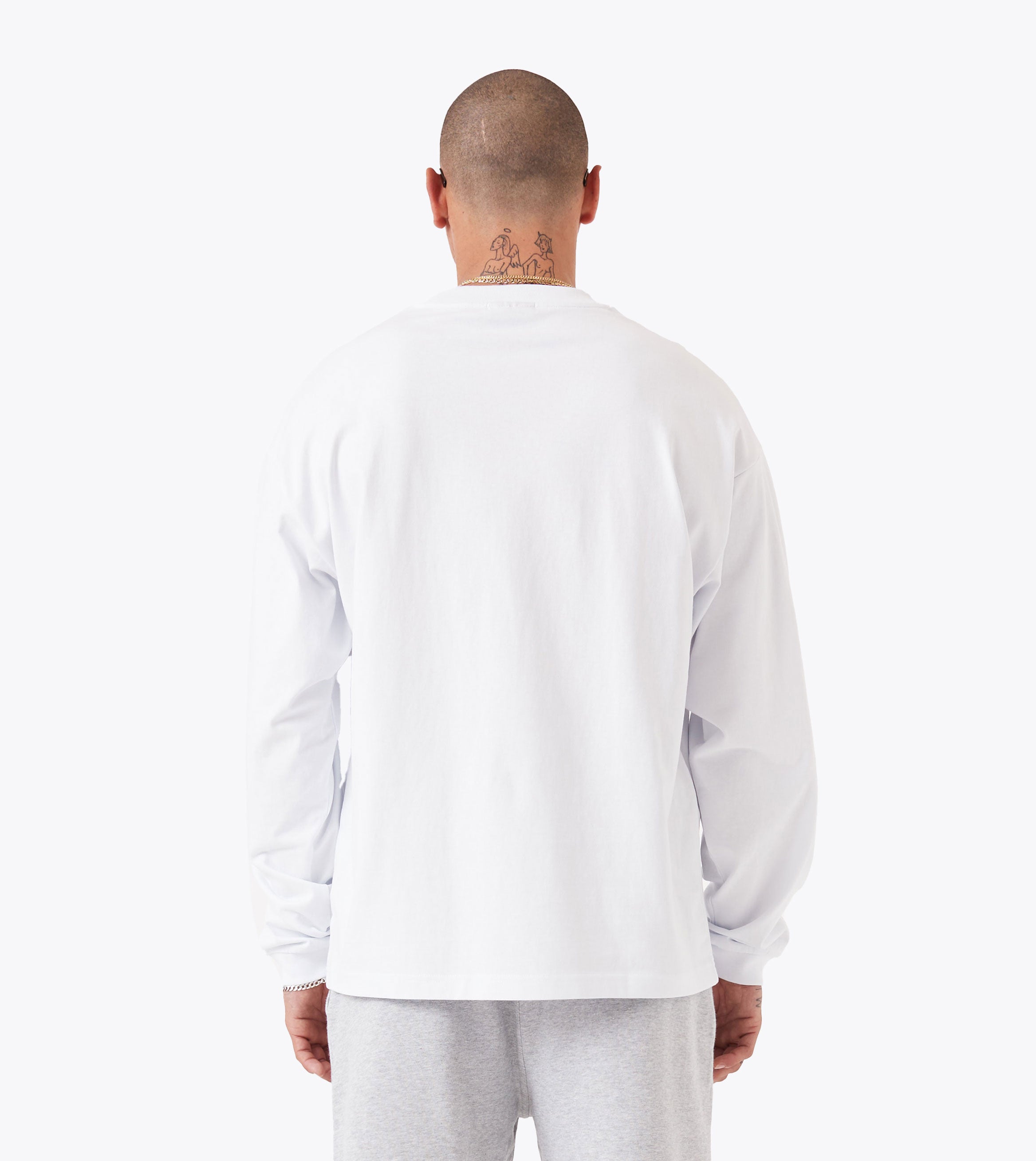 Box ++ LS Tee White