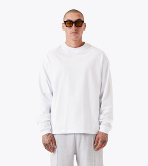 Box ++ LS Tee White