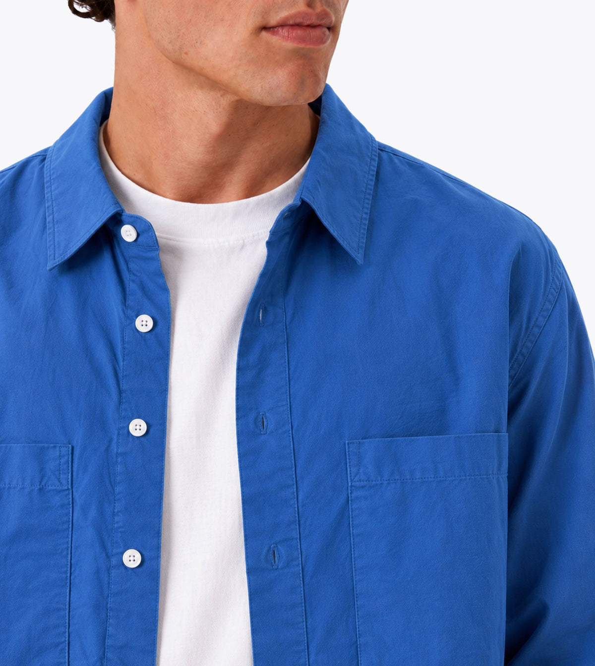 Business LS Shirt Chalk Blue