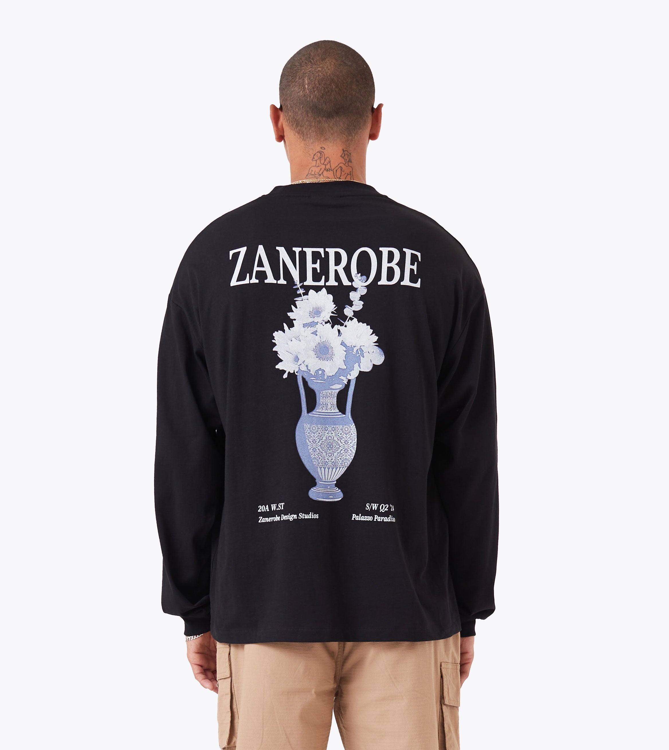 Ceramic Box ++ LS Tee Black