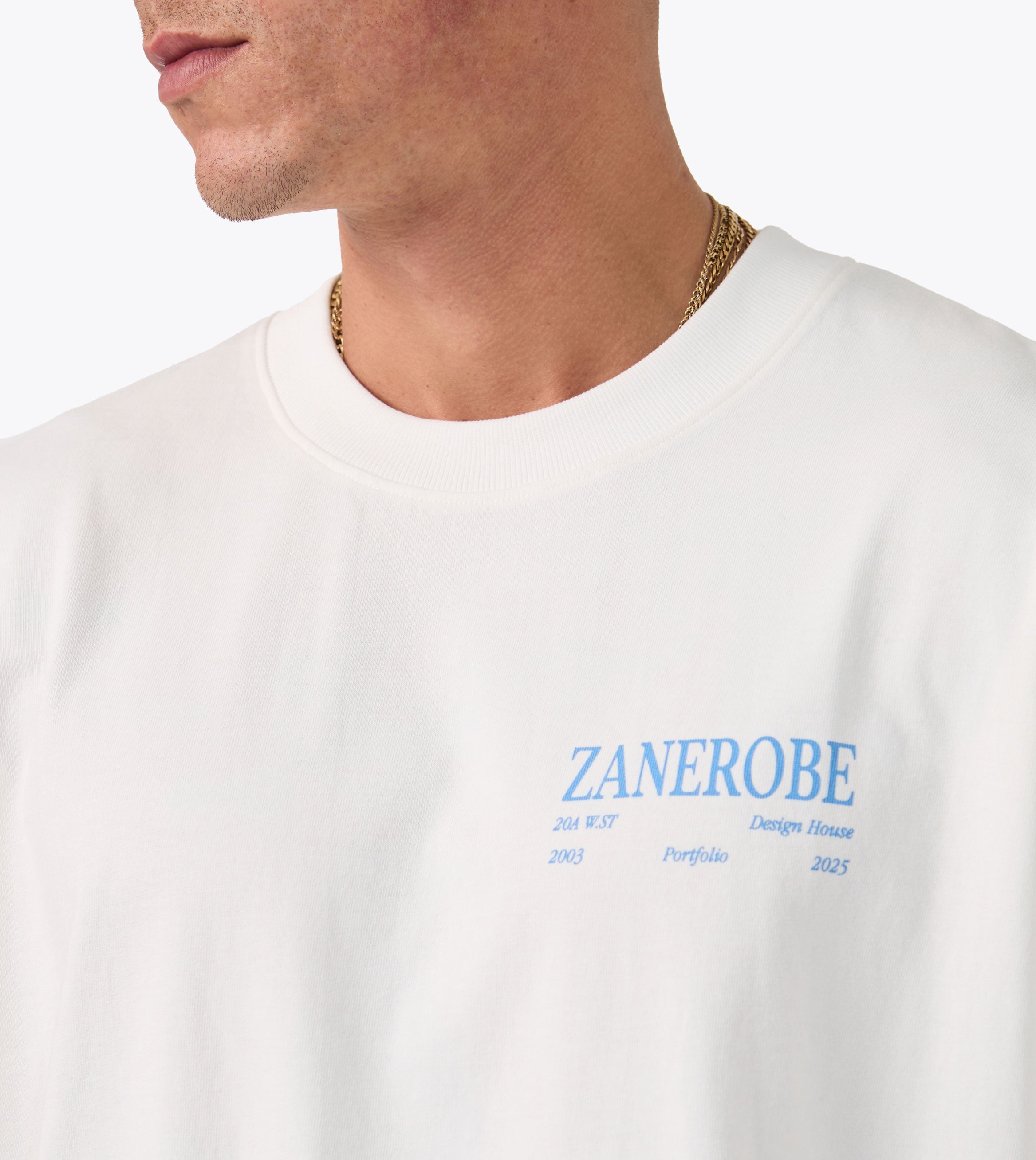 Ceramic Box Tee Vintage White