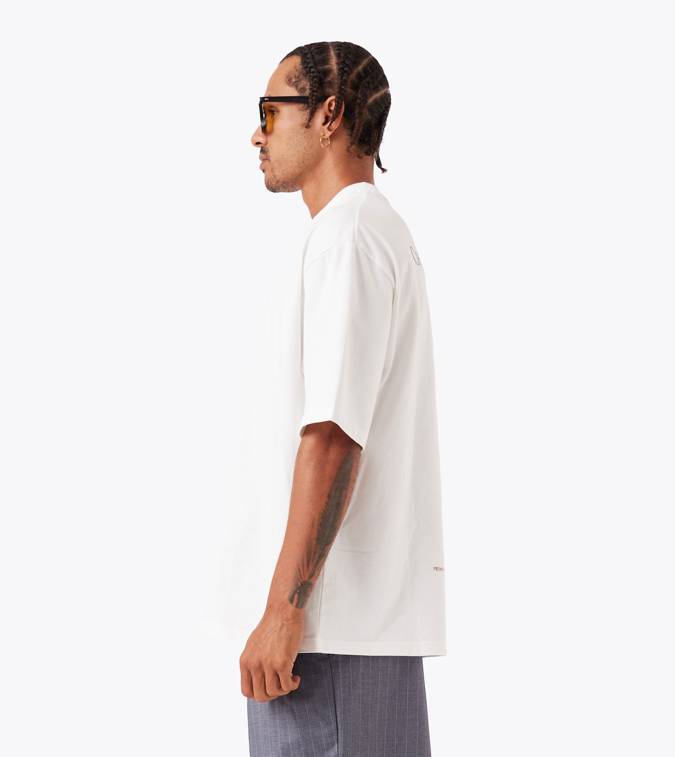 Chateau Les Zanerobe Flow Tee Vintage White