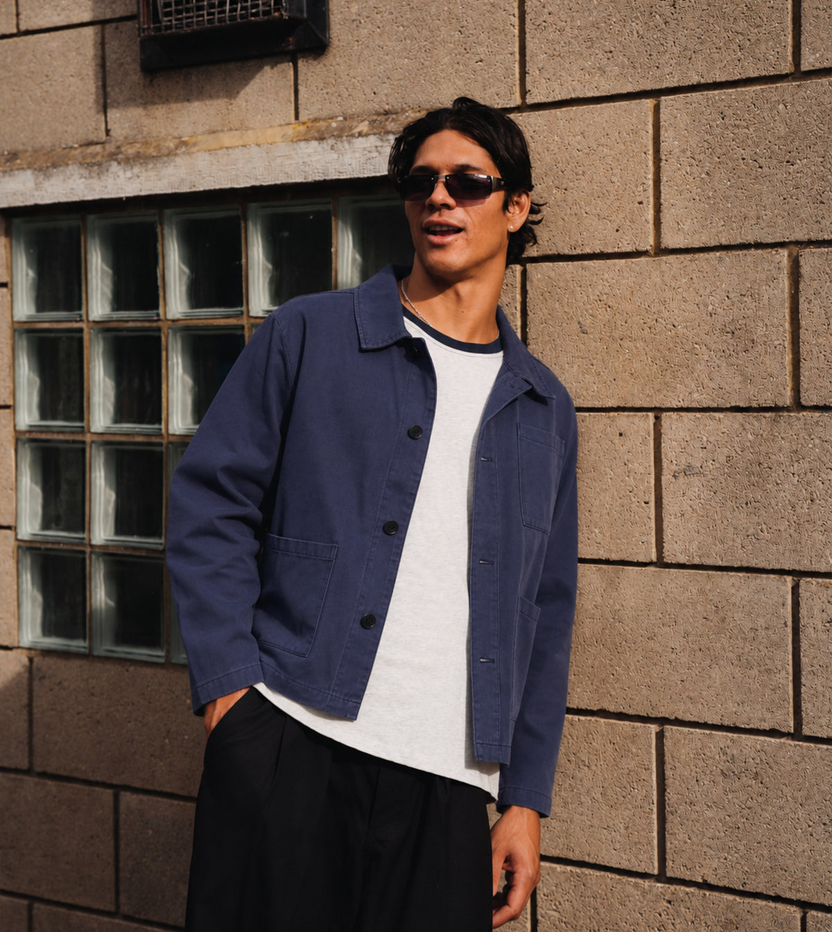 Chore Jacket Vintage Blue - Coming Soon
