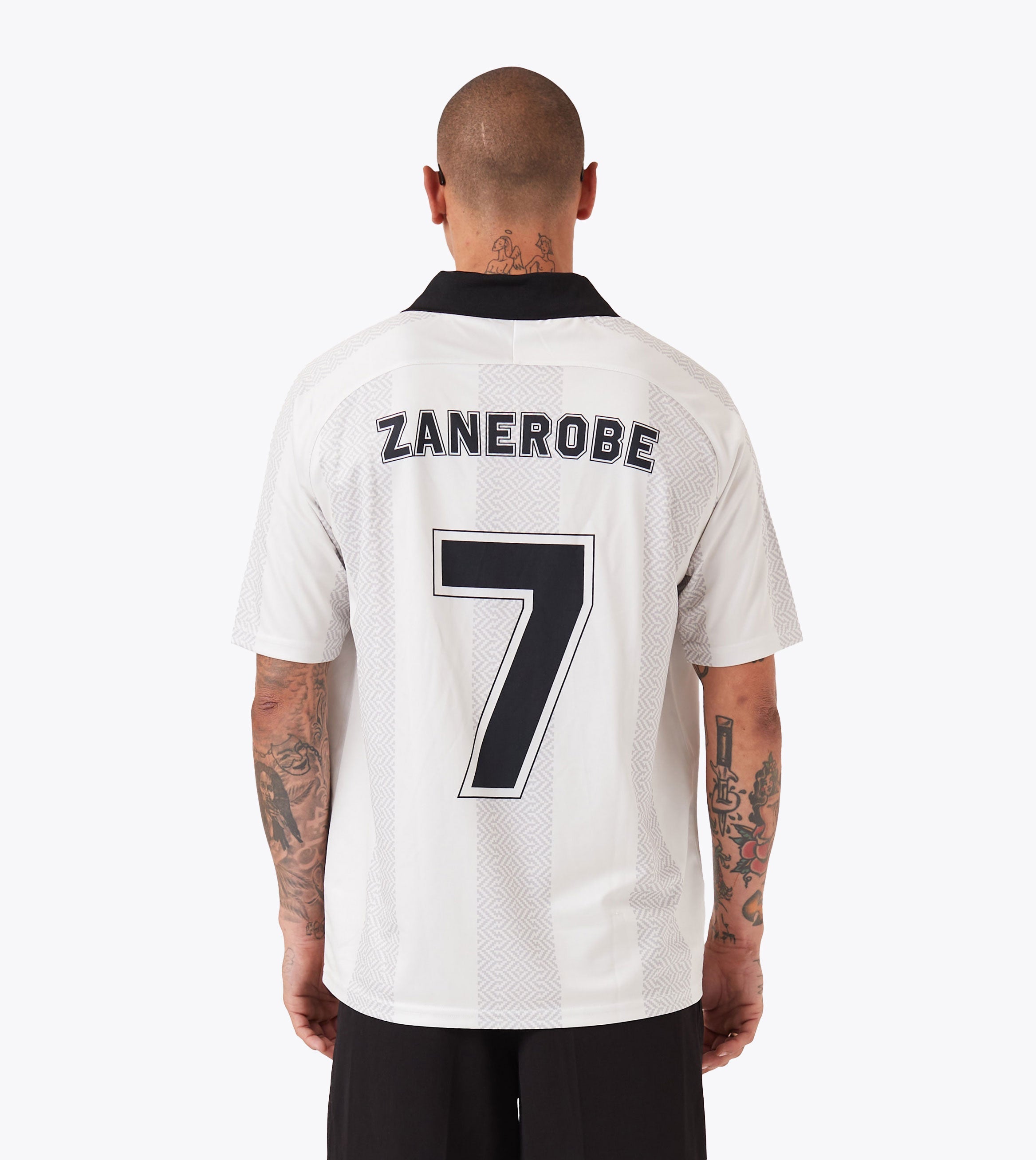 Classique Football Jersey Vintage White