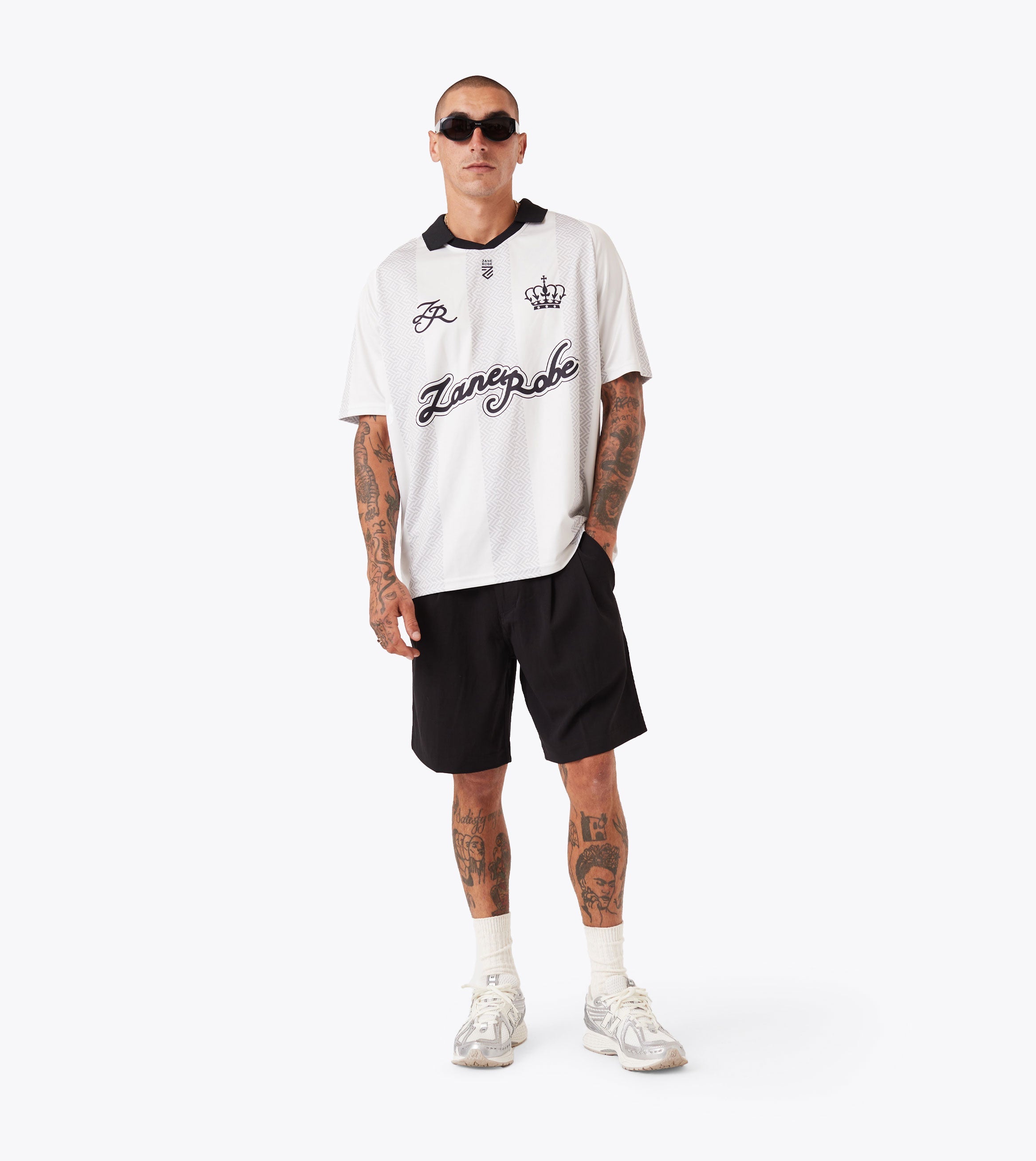 Classique Football Jersey Vintage White