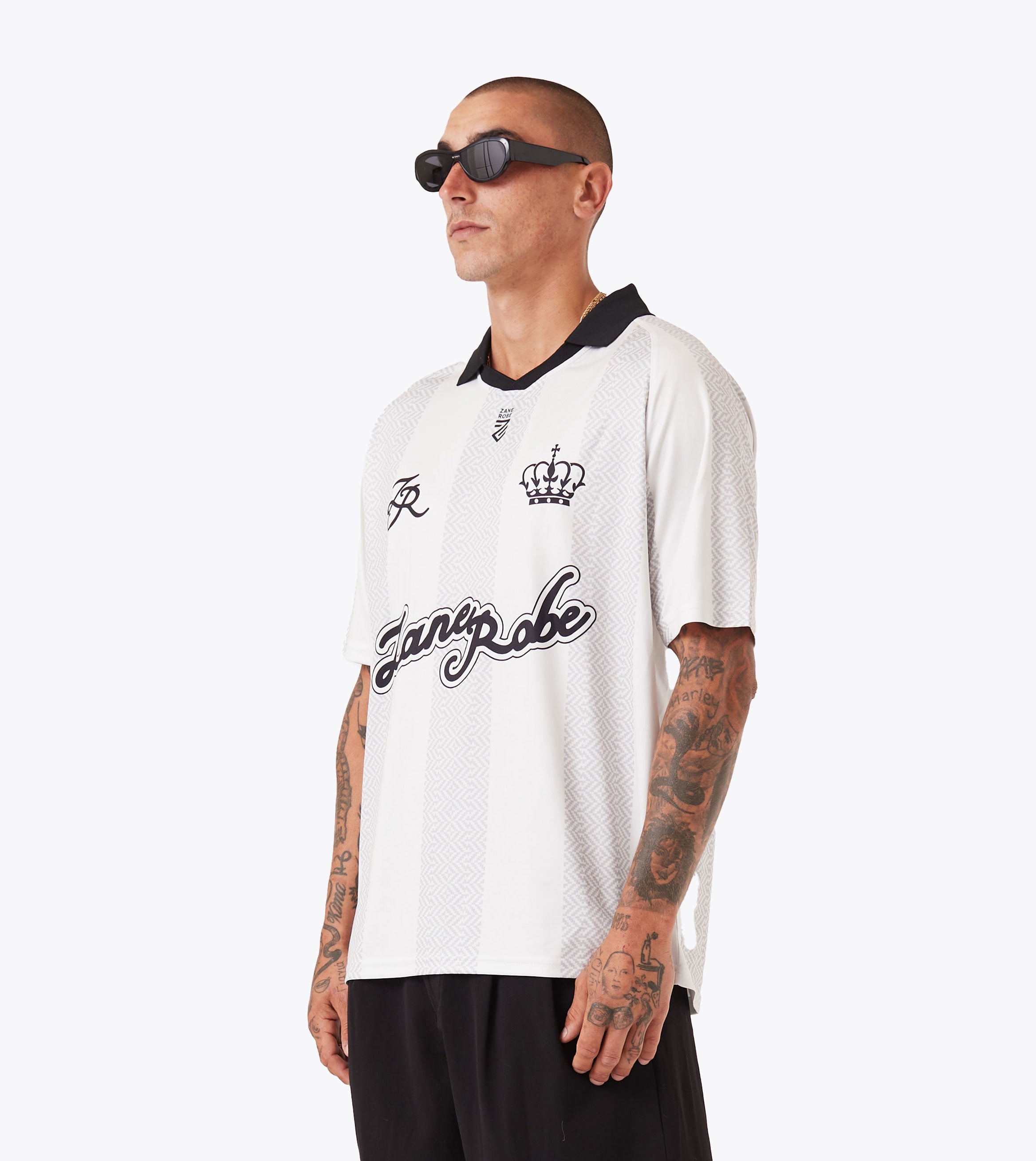 Classique Football Jersey Vintage White