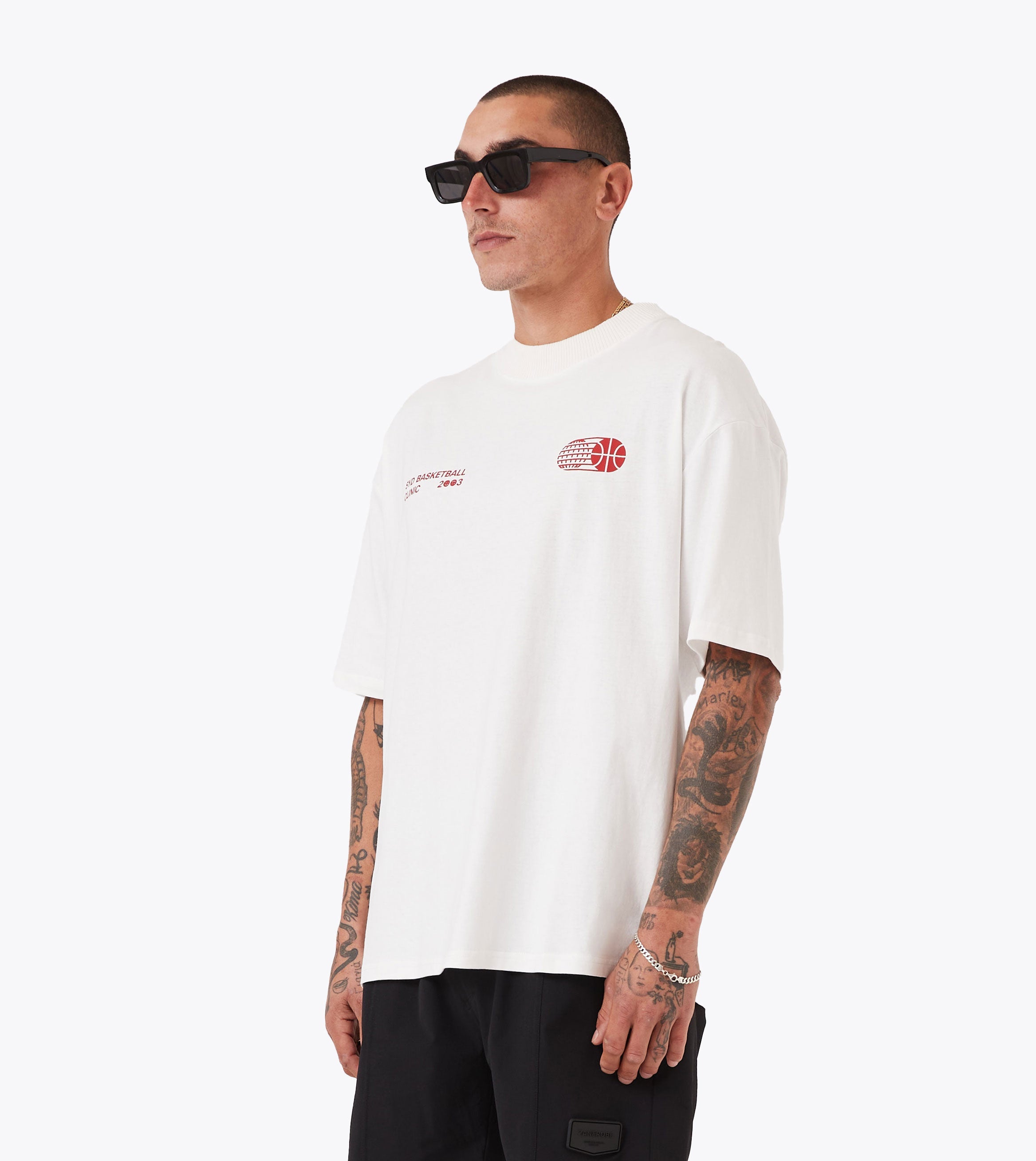 Clinic Lounge Tee Vintage White