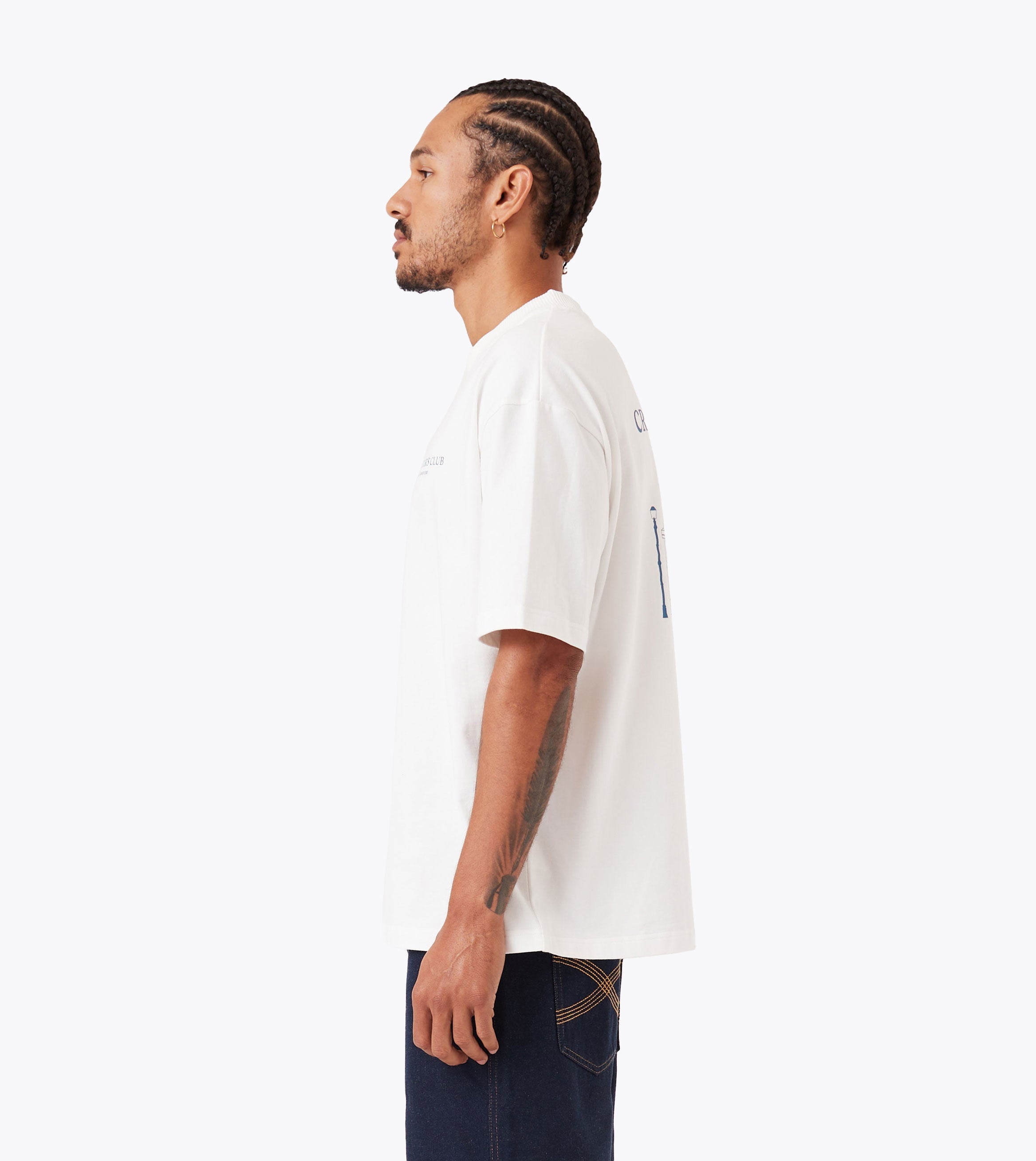 Creators Club Lounge Tee Vintage White