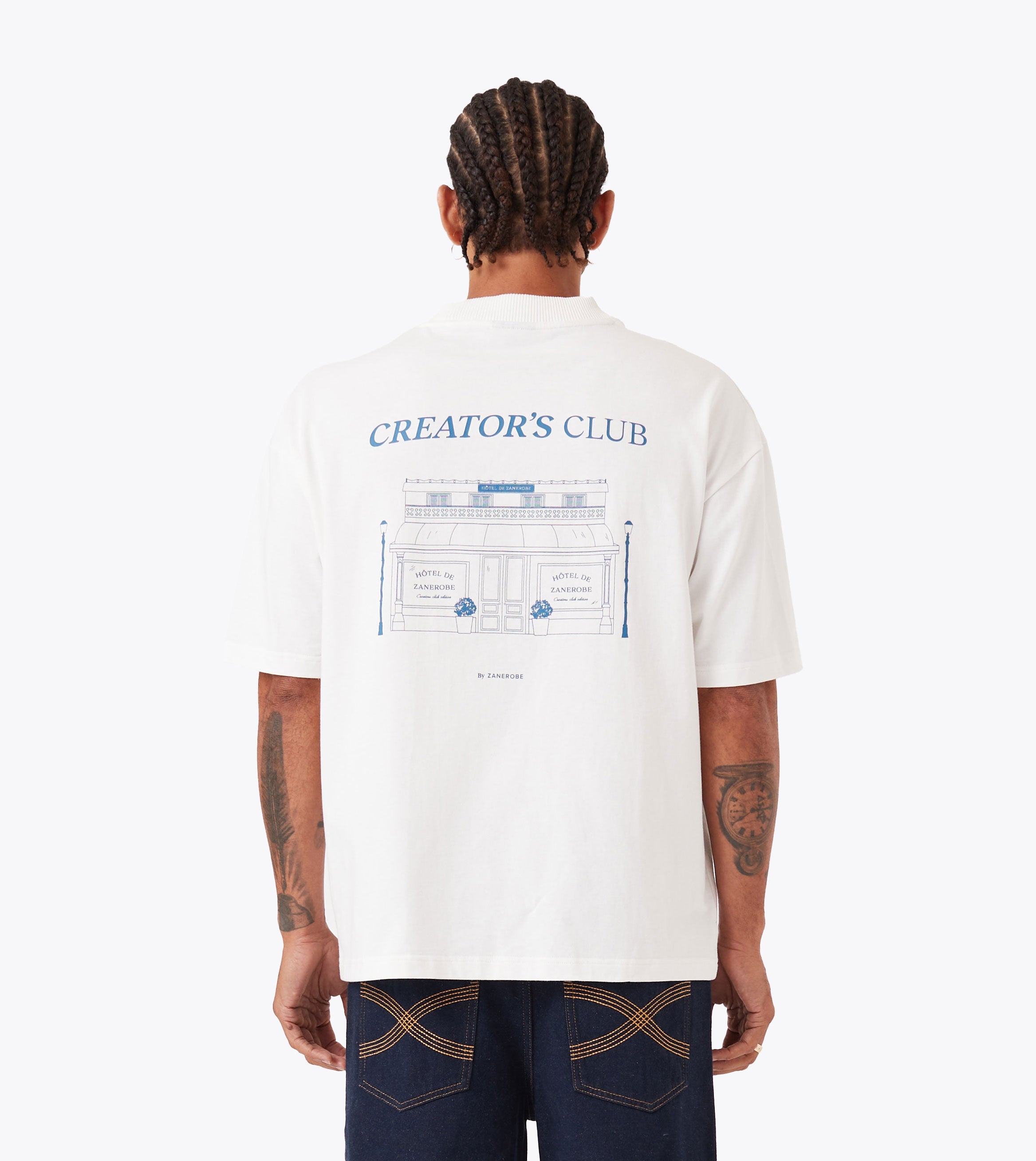 Creators Club Lounge Tee Vintage White