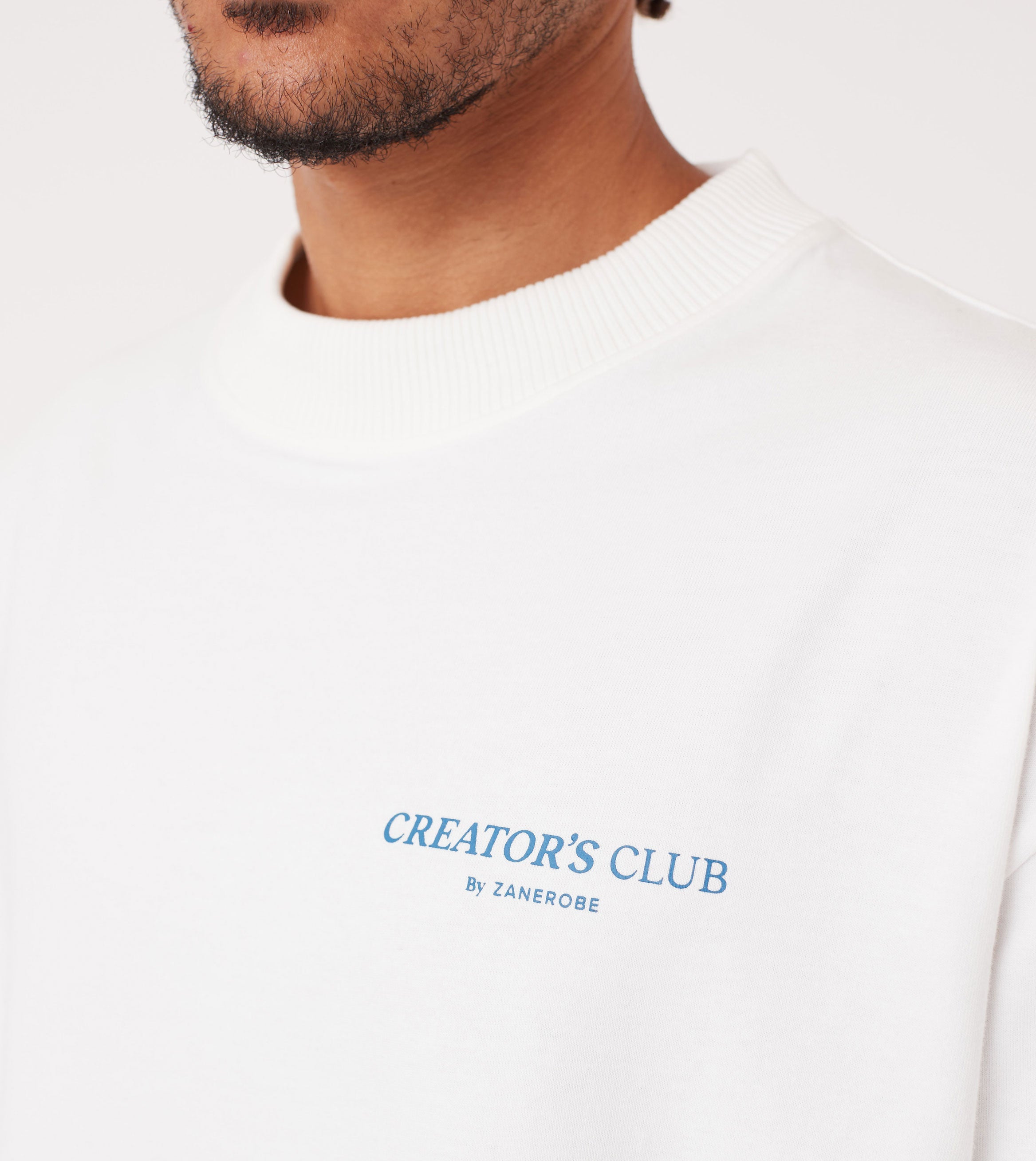 Creators Club Lounge Tee Vintage White