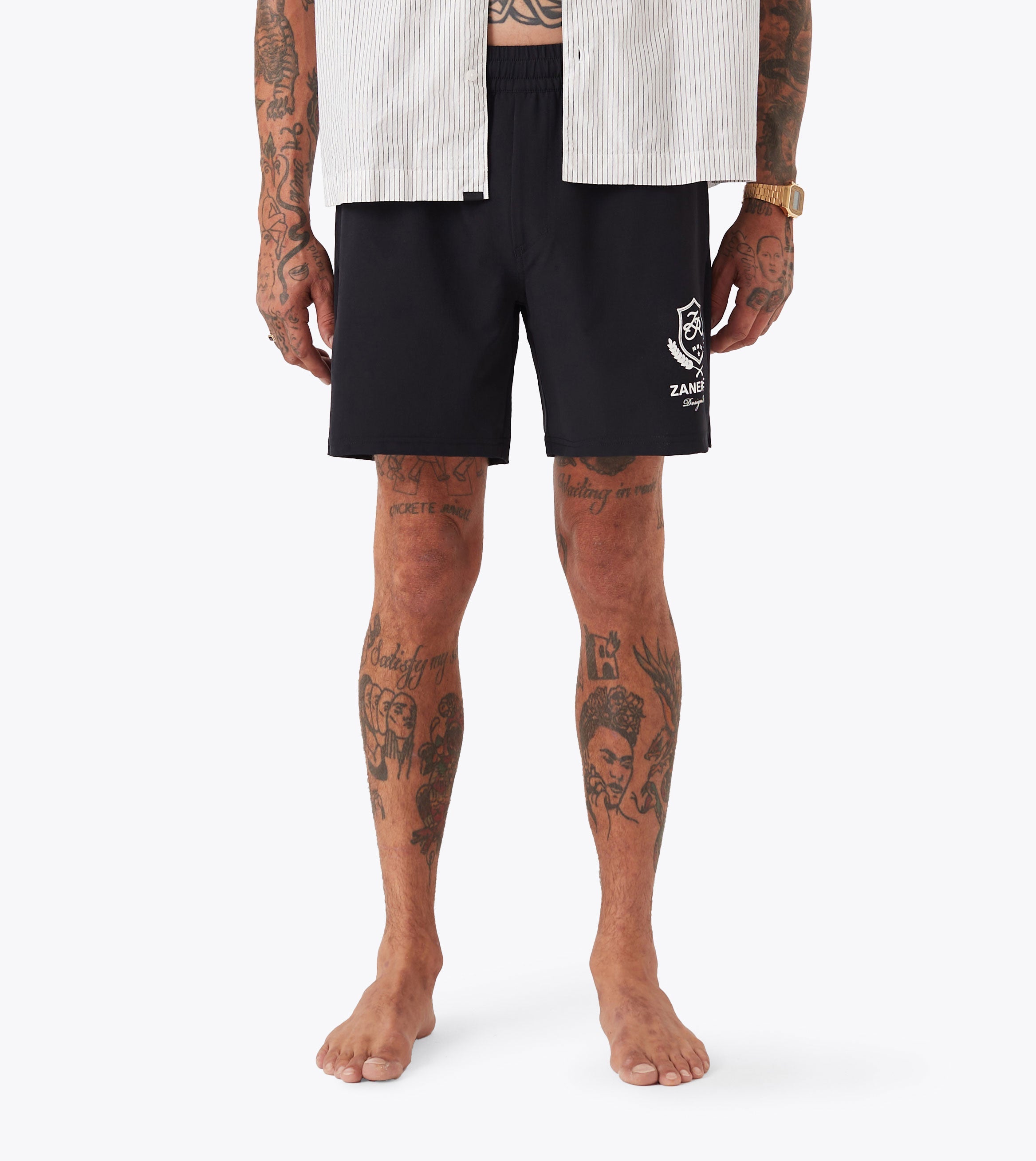 Crest Balmoral Beach Short Black