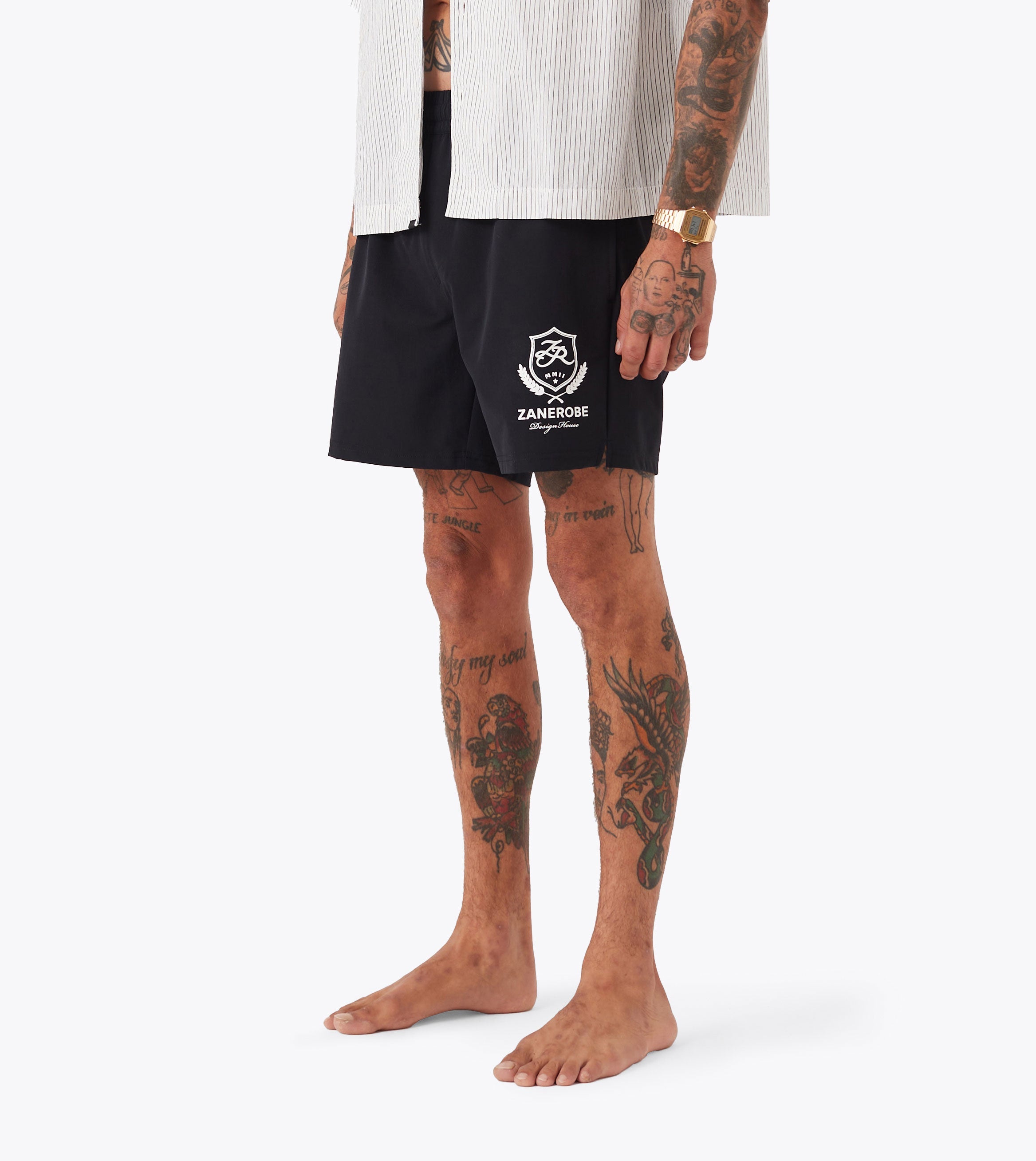 Crest Balmoral Beach Short Black