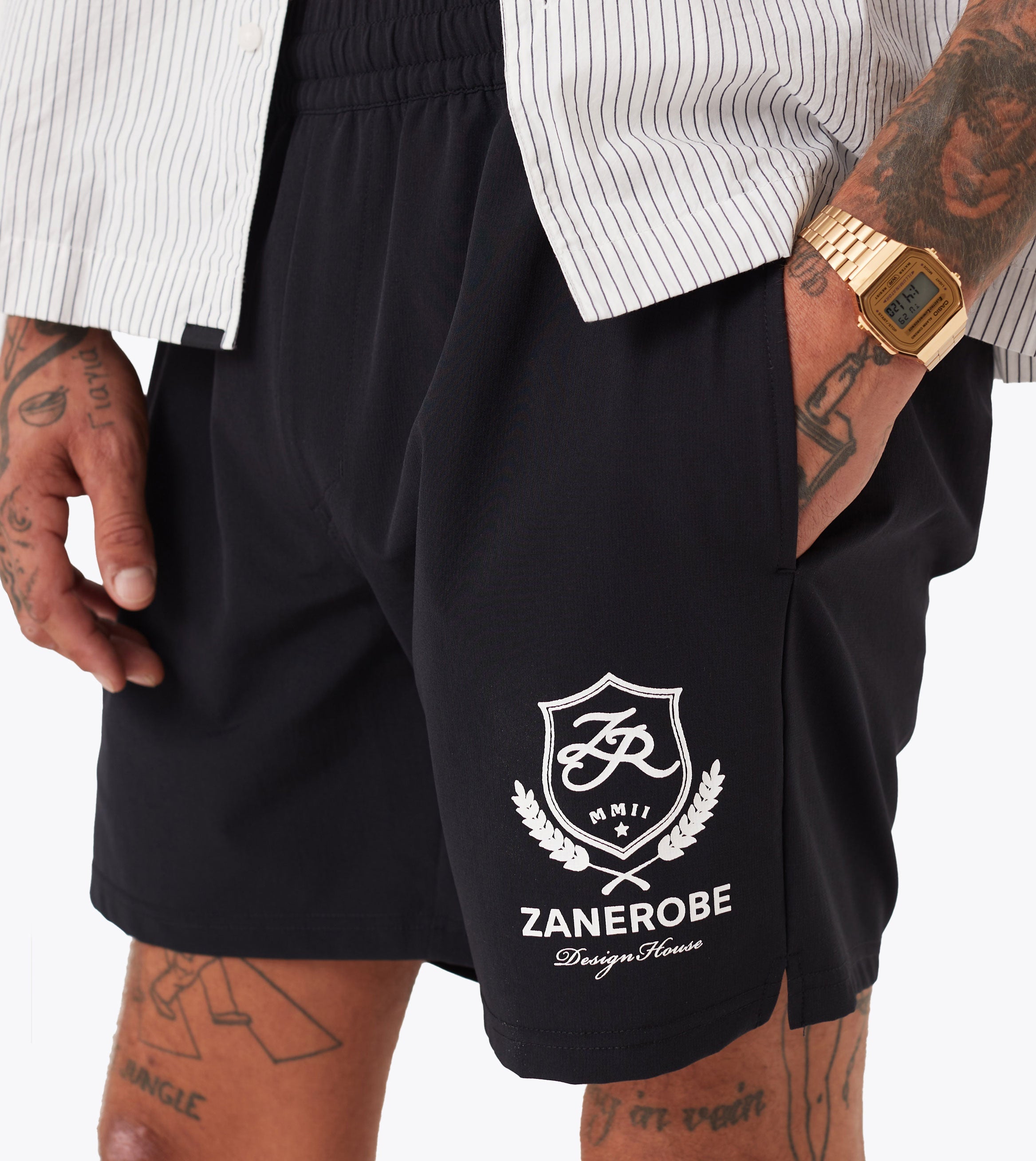 Crest Balmoral Beach Short Black