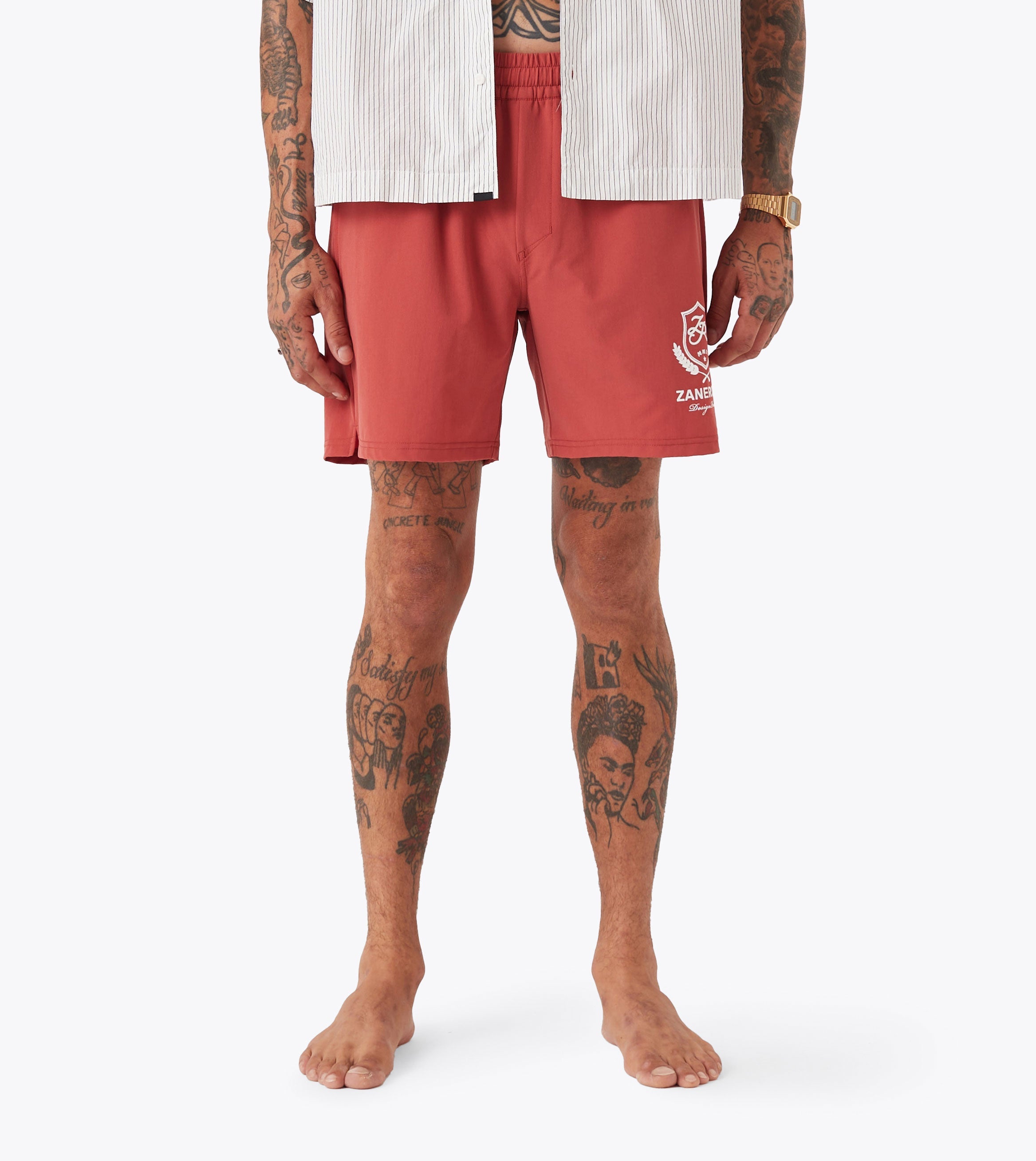 Crest Balmoral Beach Short Cherry