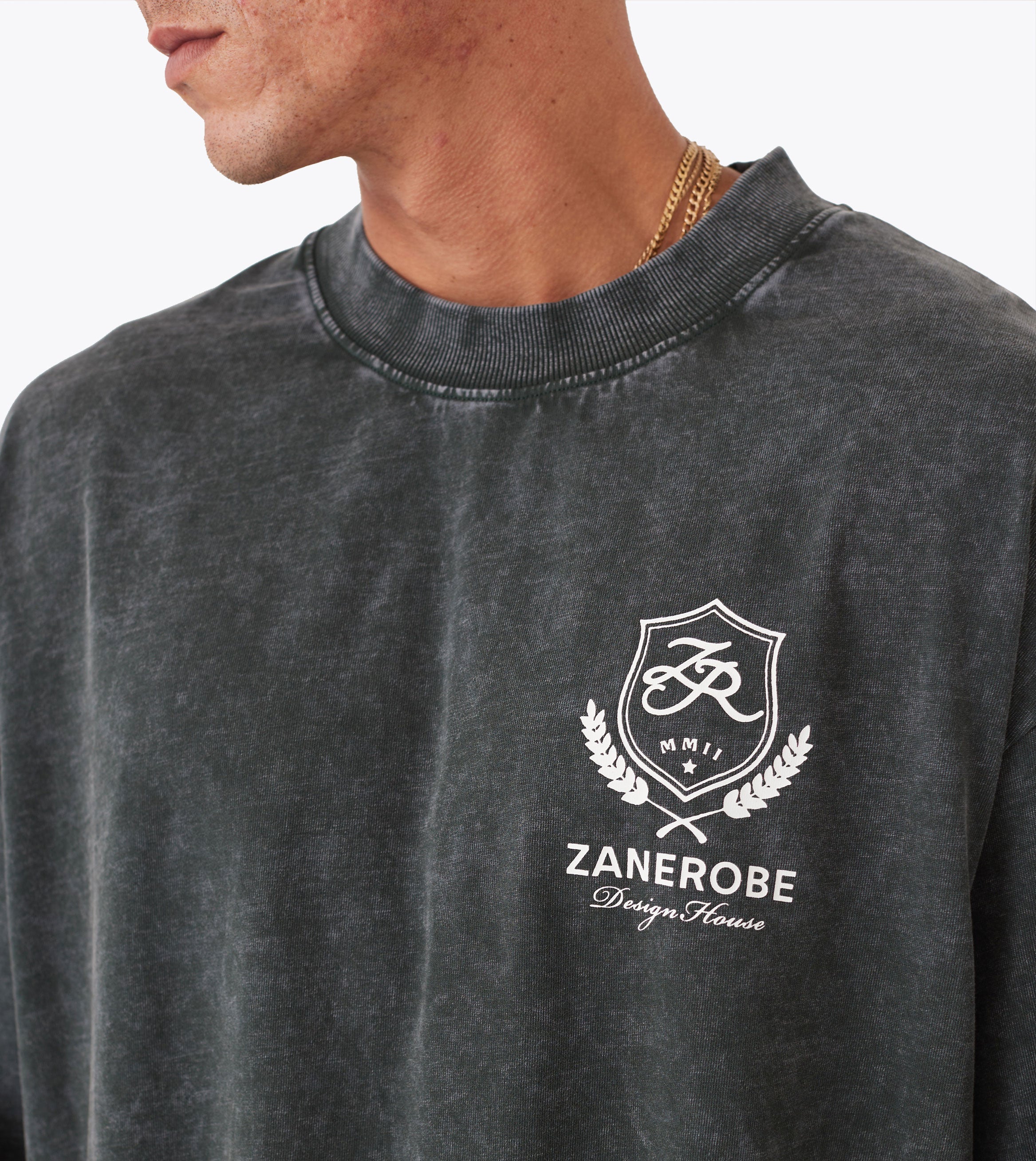 Crest Flow Tee GD Forest