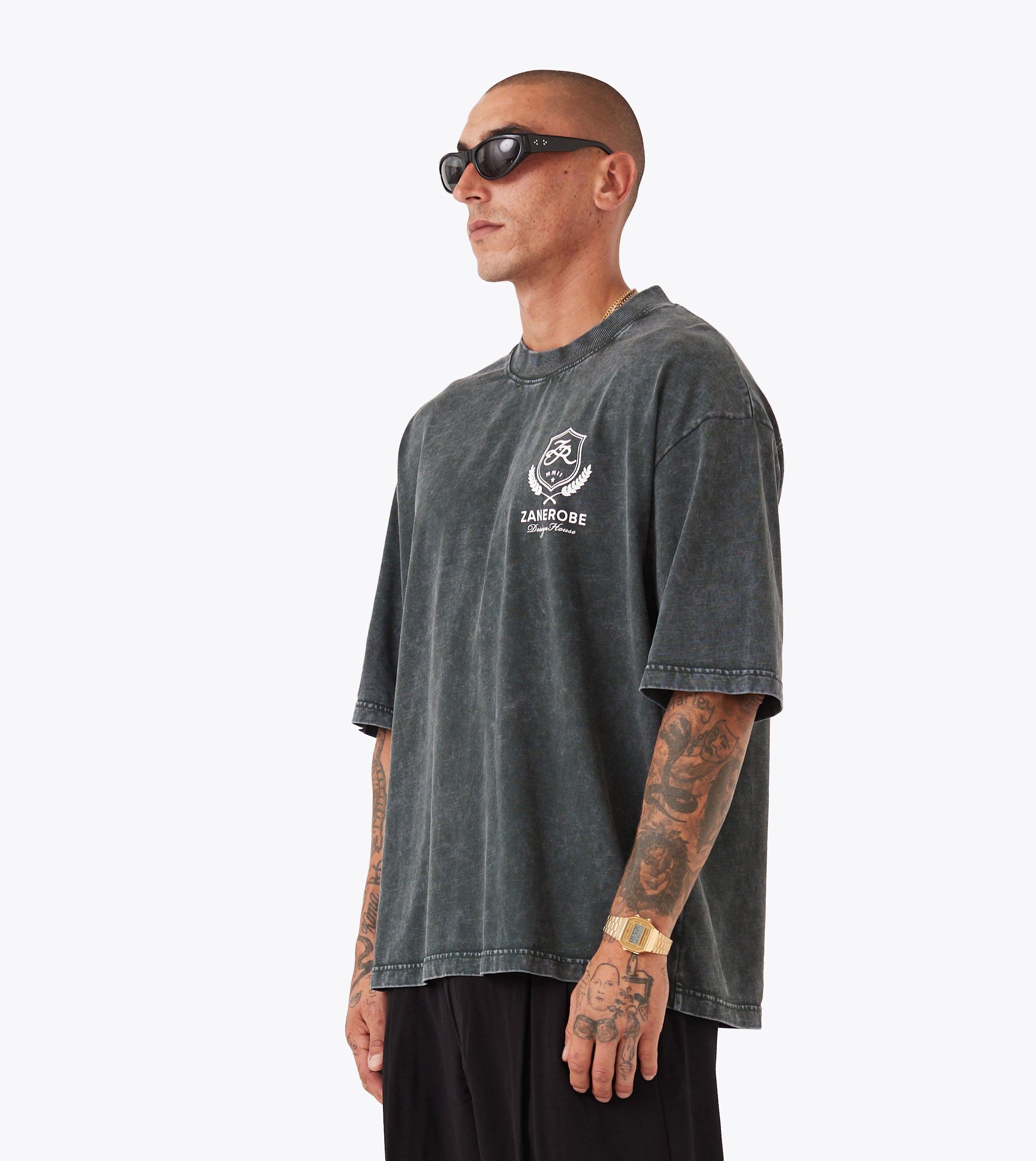 Crest Flow Tee GD Forest